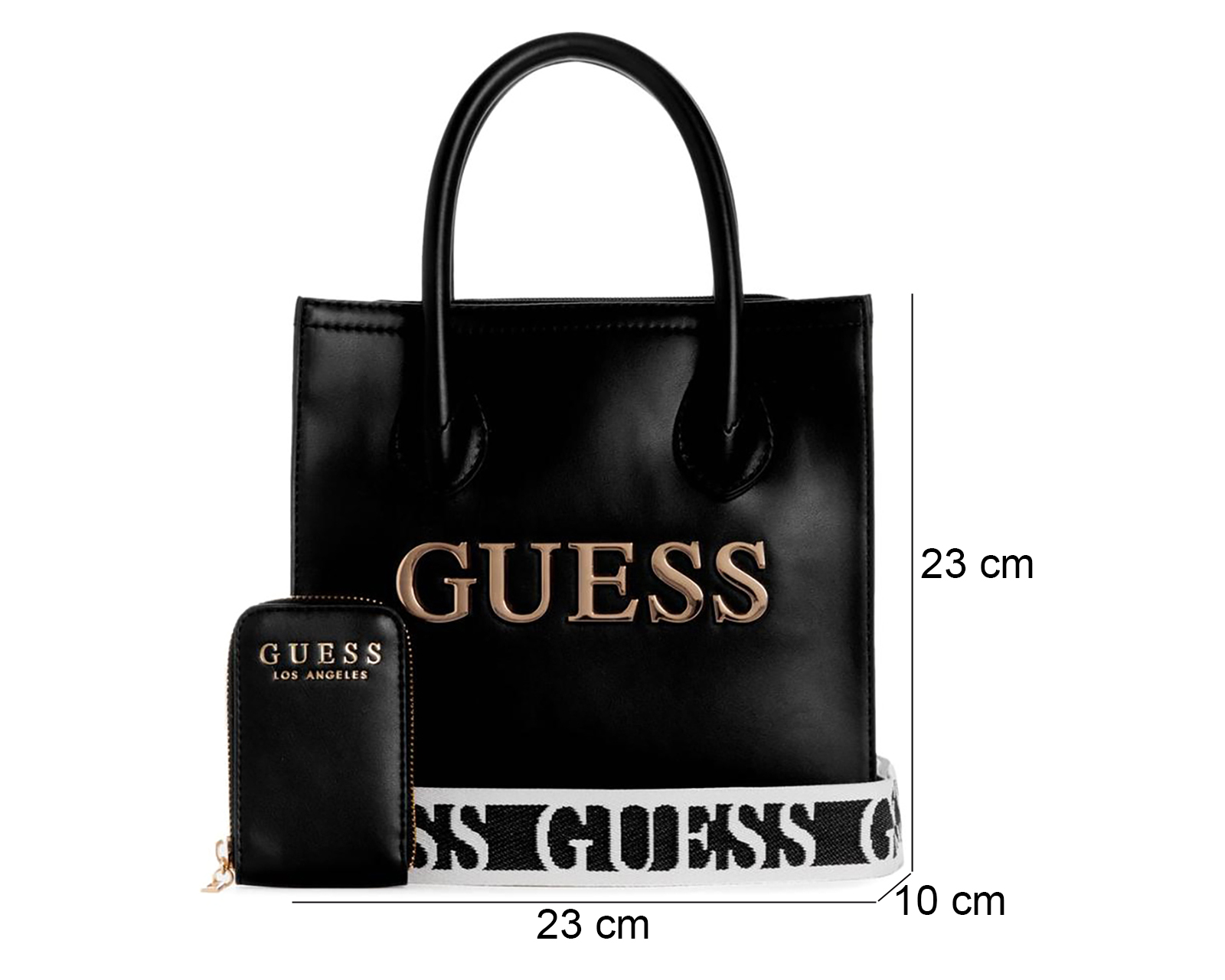 Foto 5 pulgar | Foto 4 | Bolsa de Mano Guess Caracara con Monedero