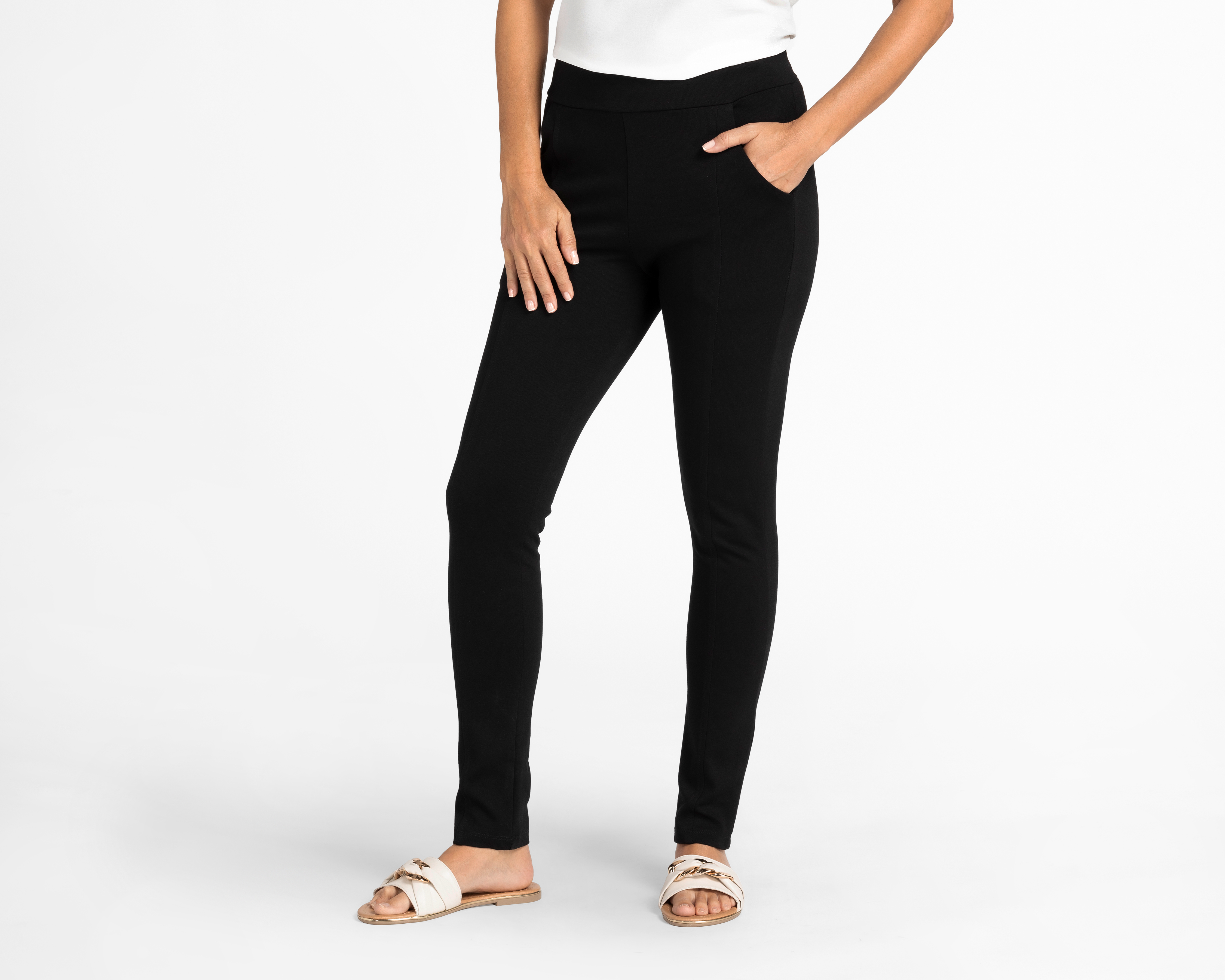 Foto 2 pulgar | Foto 1 | Leggings Sahara con Bolsillos