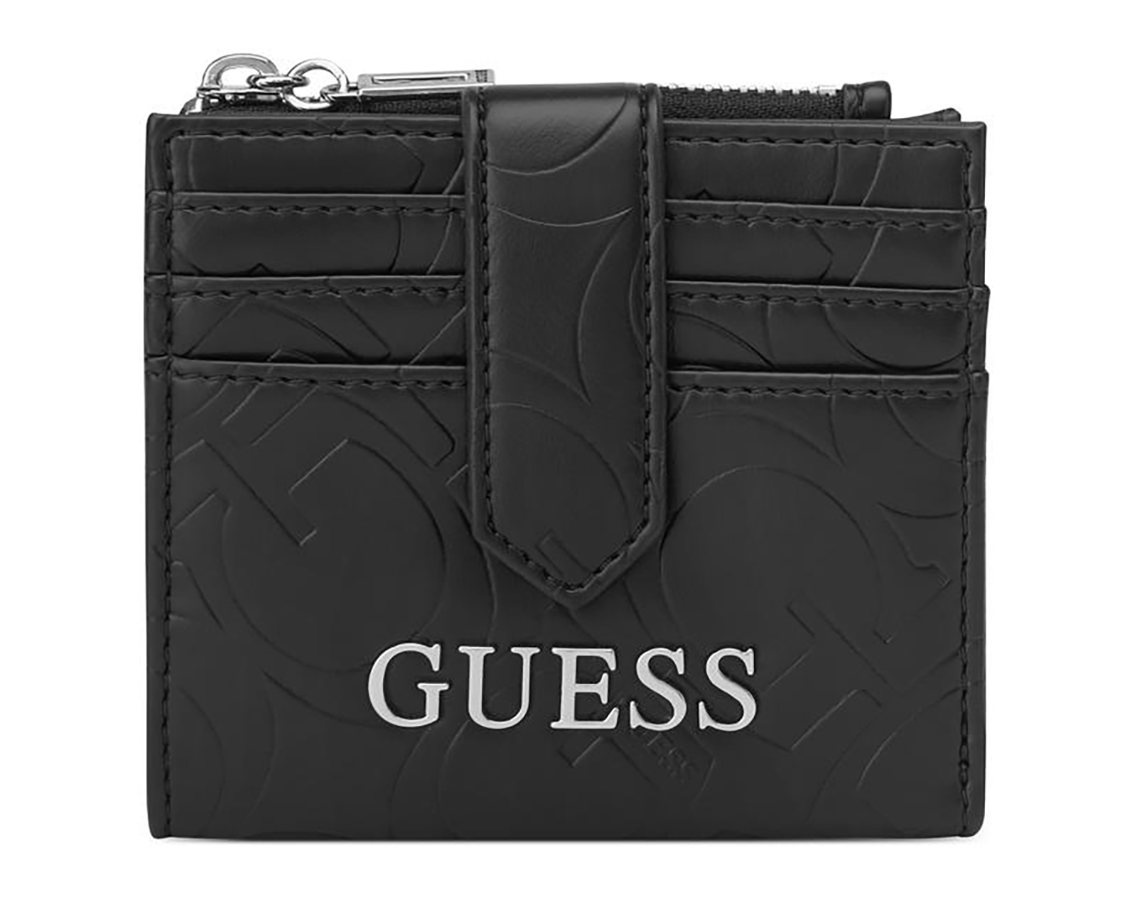Foto 2 pulgar | Foto 1 | Tarjetero para Mujer Guess Negro