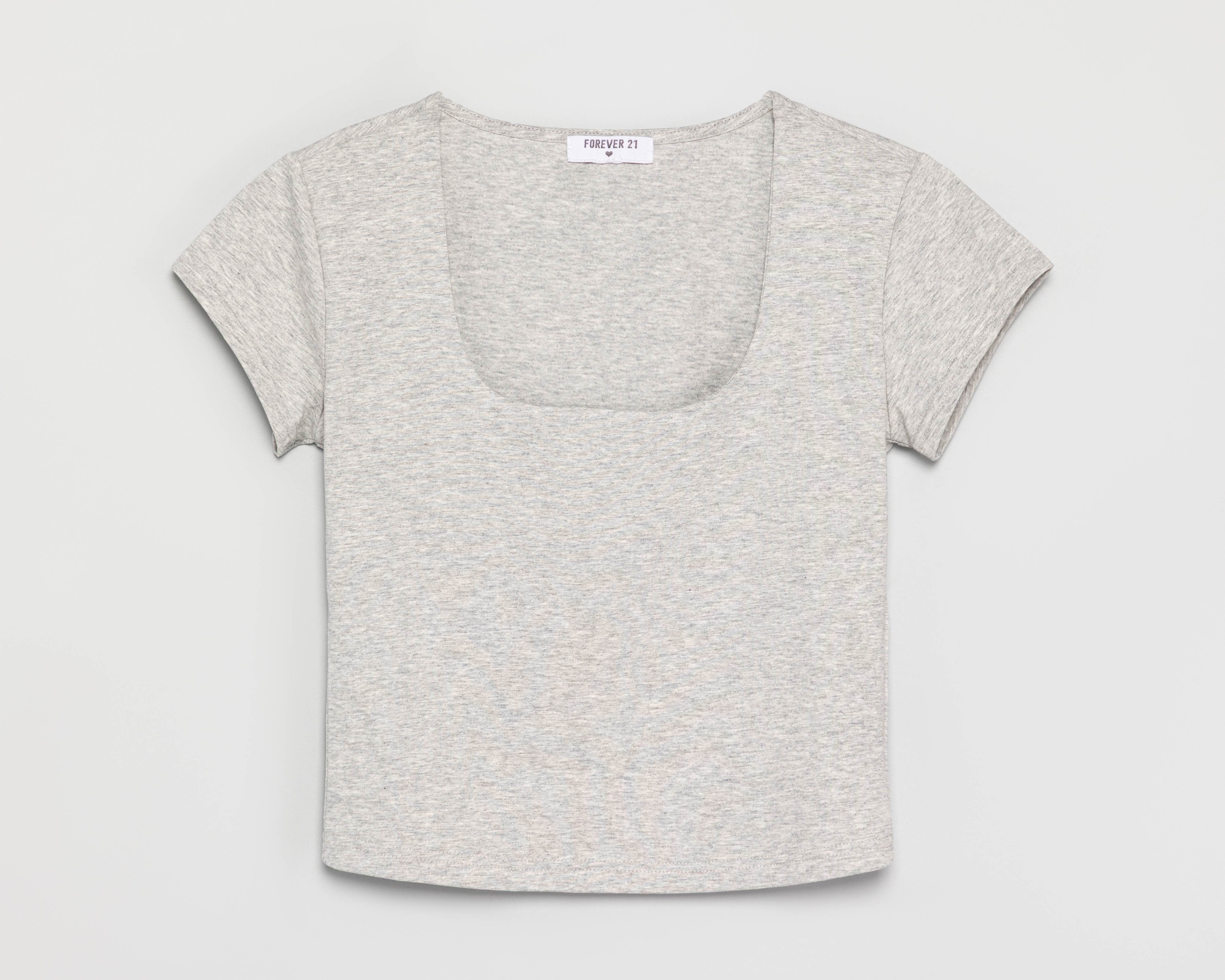 Playera Gris Forever 21 Juvenil