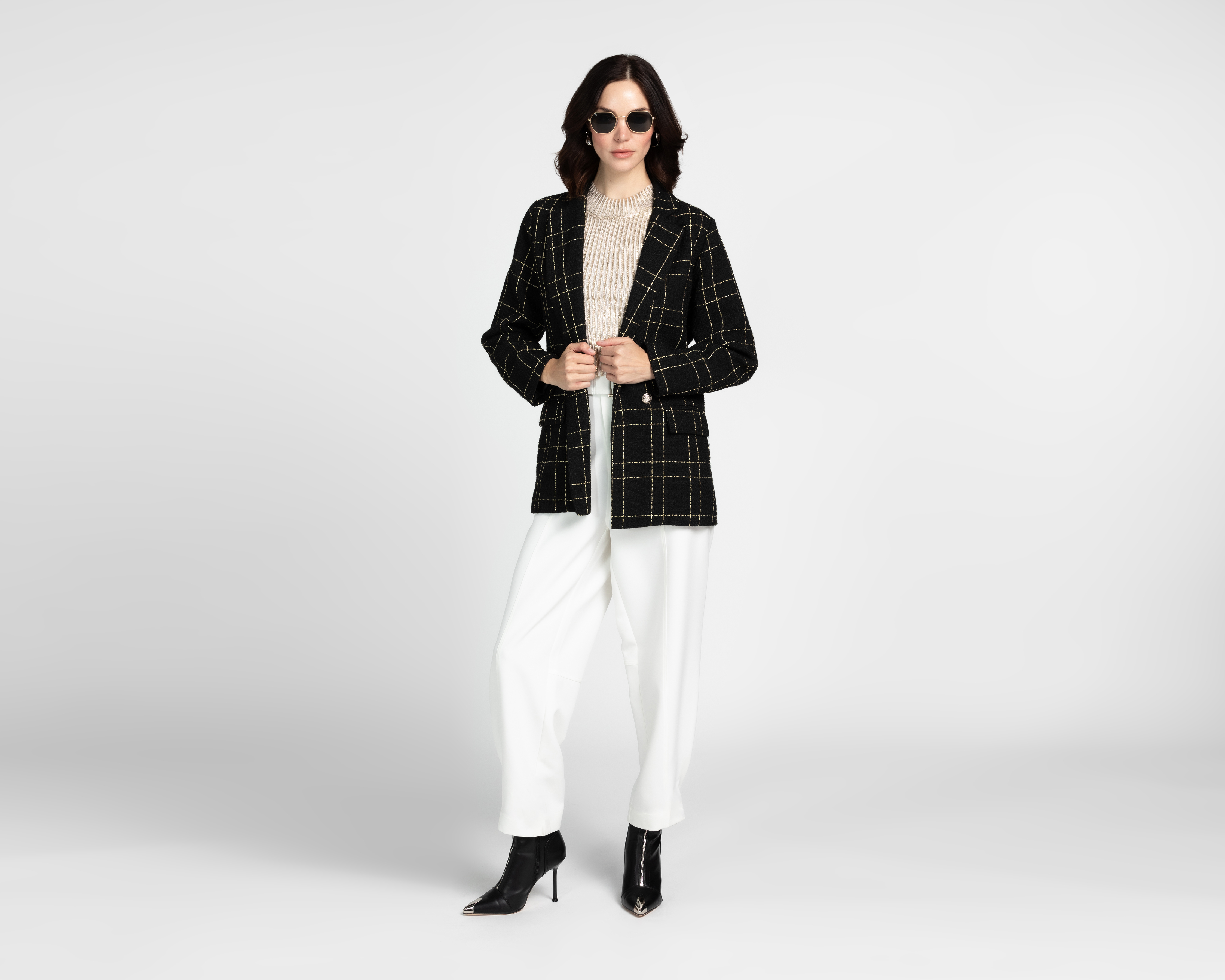 Foto 2 | Foto 2 | Blazer Negro Sahara para Mujer