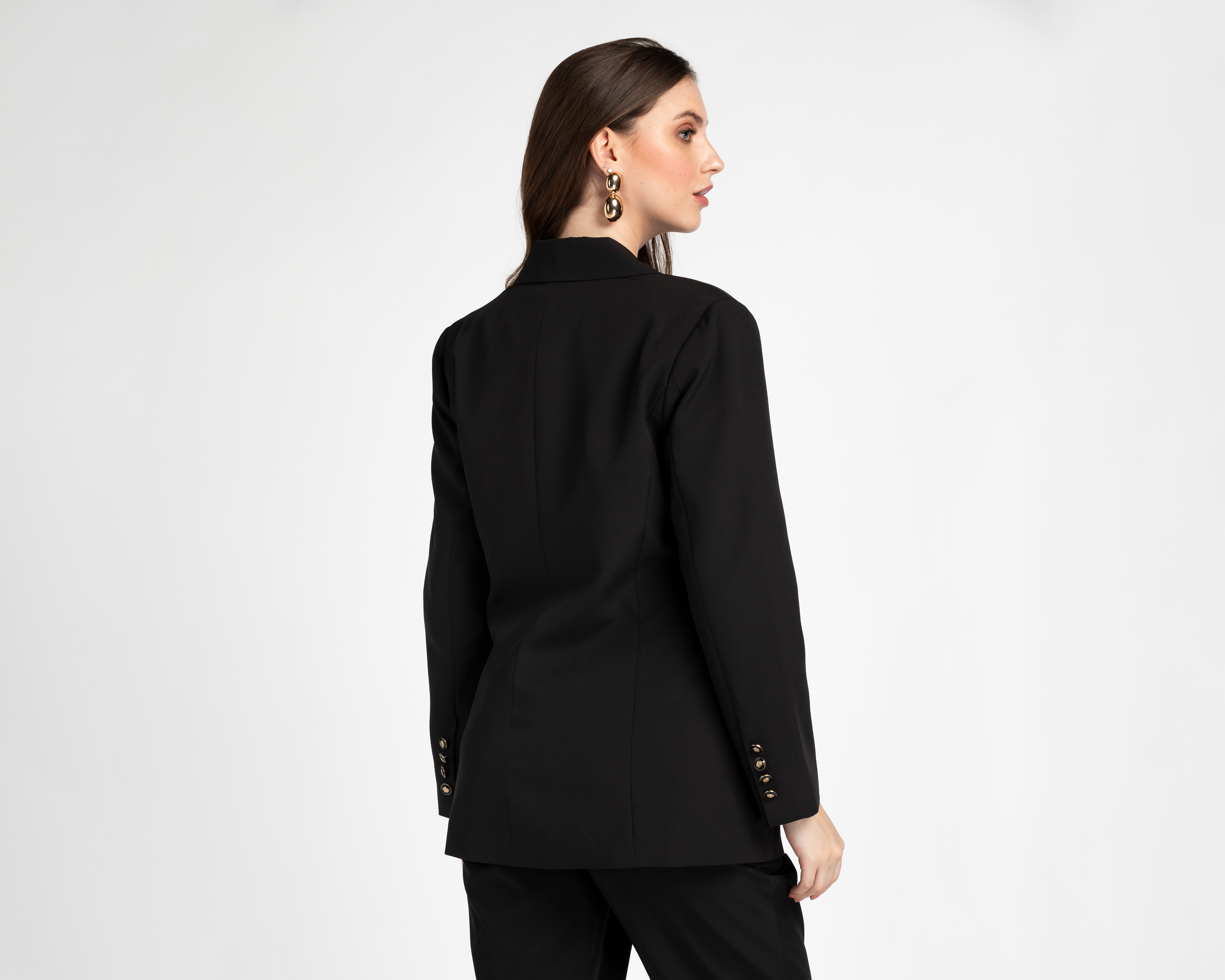 Foto 3 | Foto 3 | Blazer Negro Sahara para Mujer