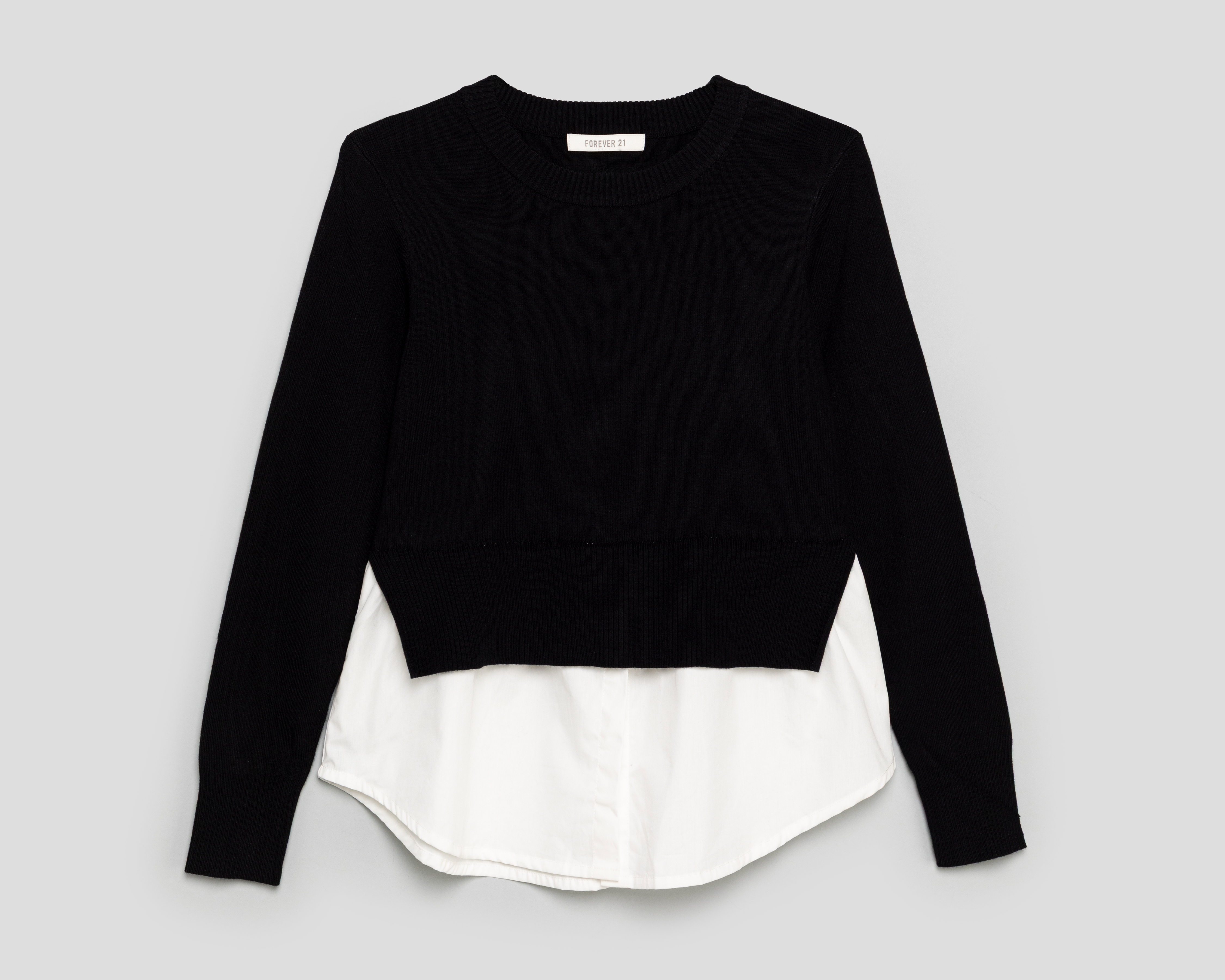 Foto 1 | Foto 1 | Suéter Negro Forever 21 para Mujer