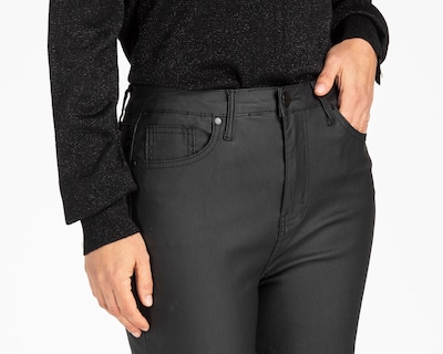 Foto 4 | Foto 4 | Pantalón Ancho Sahara Negro para Mujer