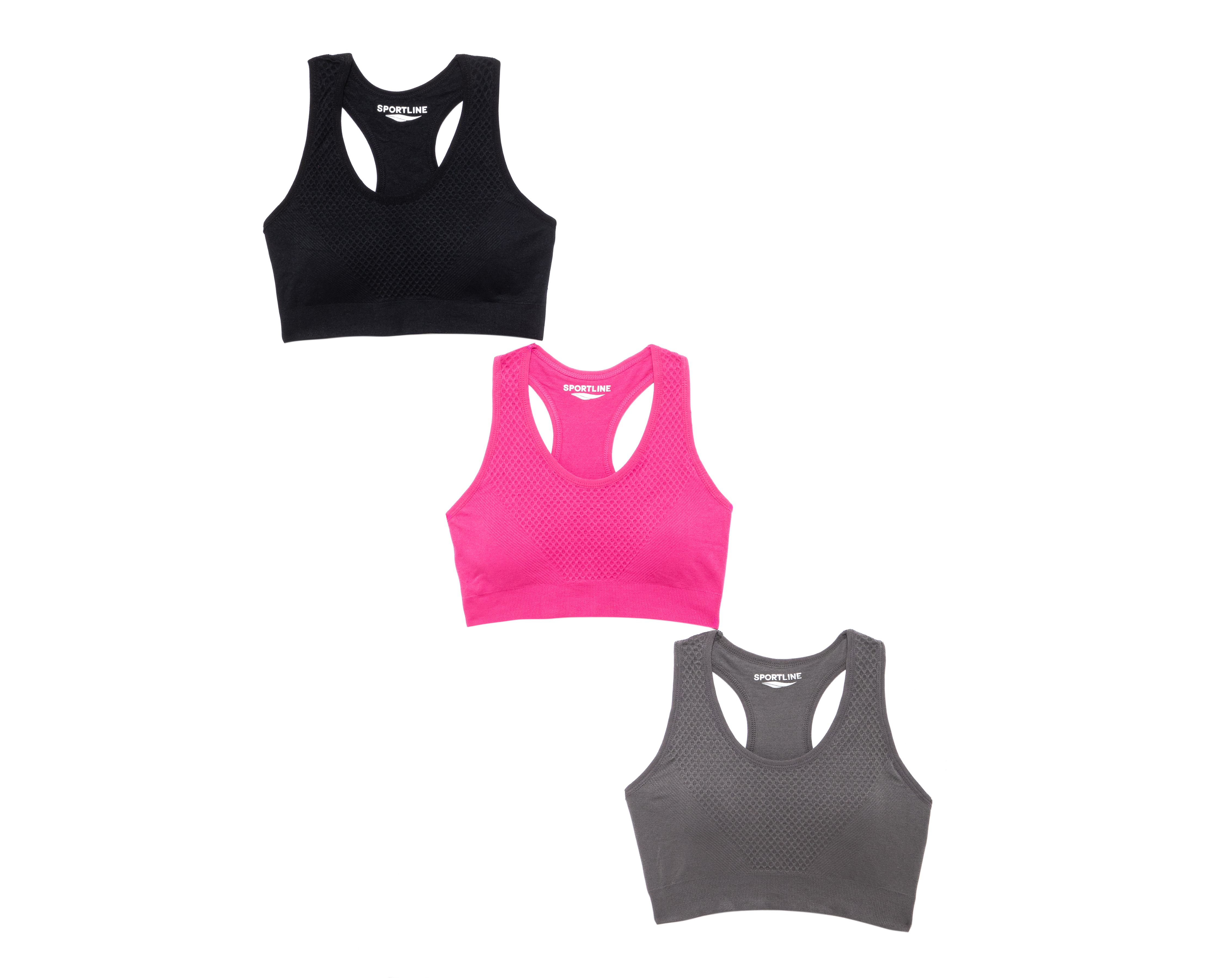 Foto 8 | Foto 8 | Top Sportline de Entrenamiento para Mujer 3 Piezas