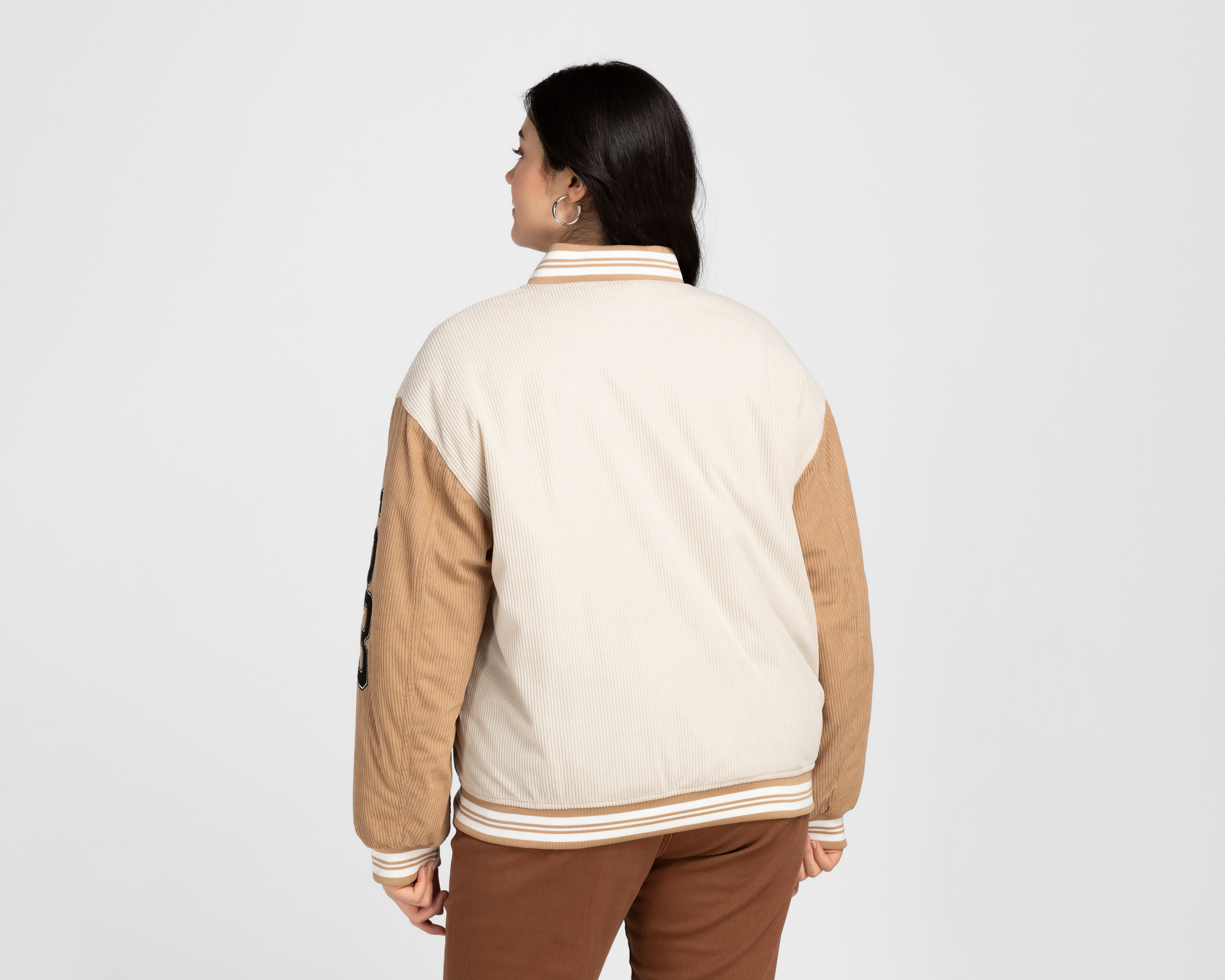 Foto 3 | Foto 3 | Chamarra Varsity Refill para Mujer