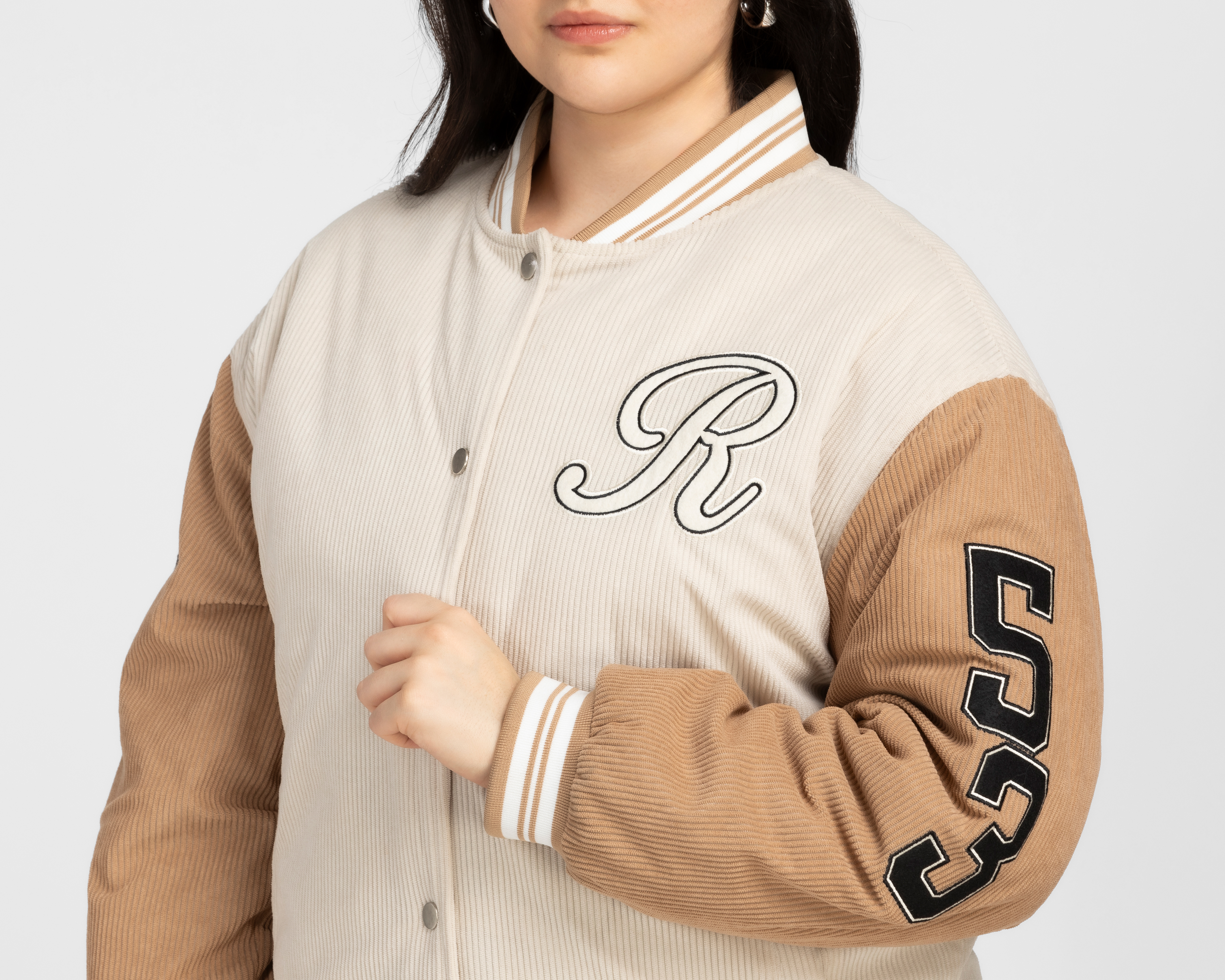 Foto 4 | Foto 4 | Chamarra Varsity Refill para Mujer