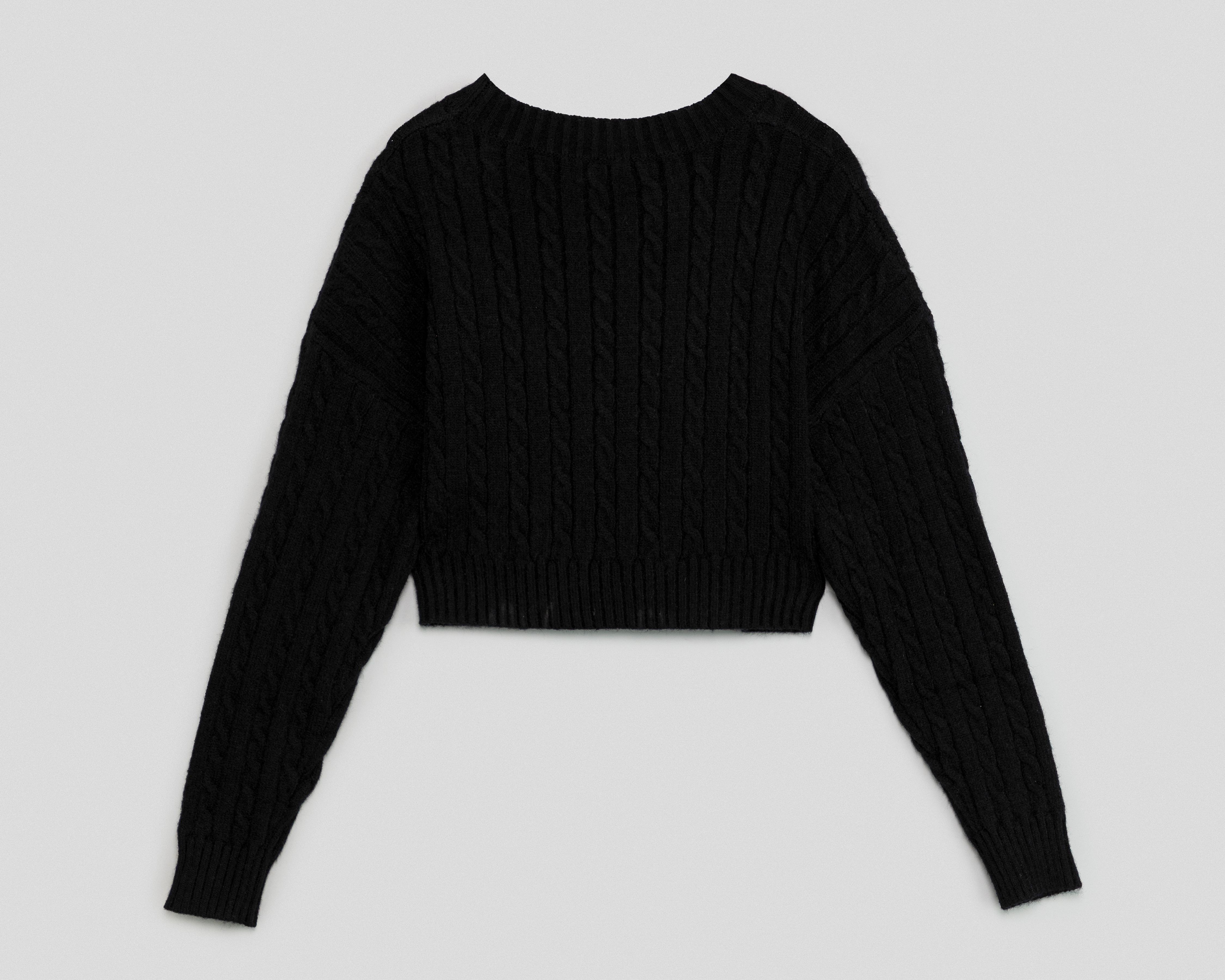 Foto 3 pulgar | Foto 2 | Suéter Negro Forever 21 para Mujer