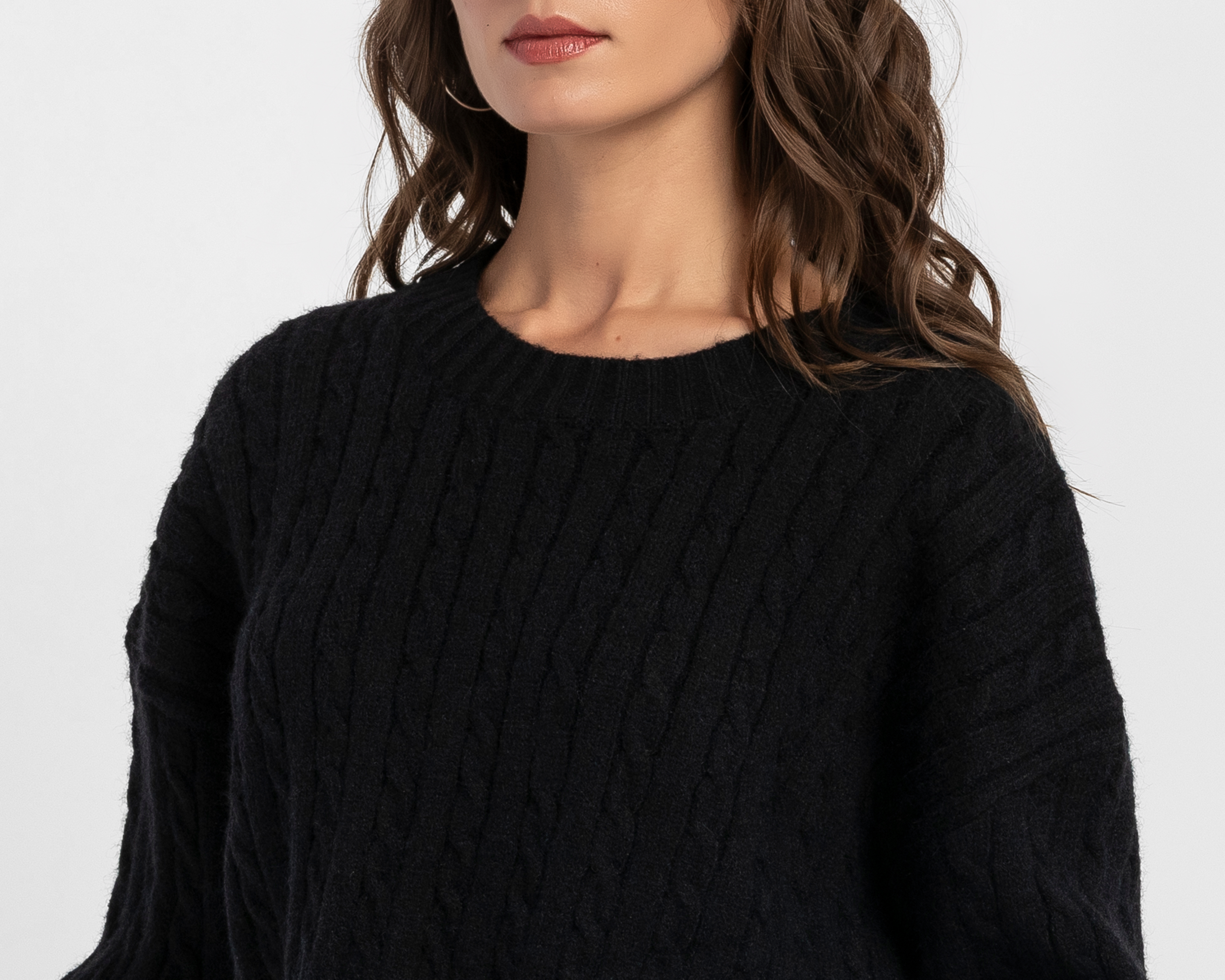 Foto 5 pulgar | Foto 4 | Suéter Negro Forever 21 para Mujer