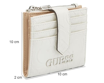 Foto 5 | Foto 5 | Tarjetero para Mujer Guess Blanco
