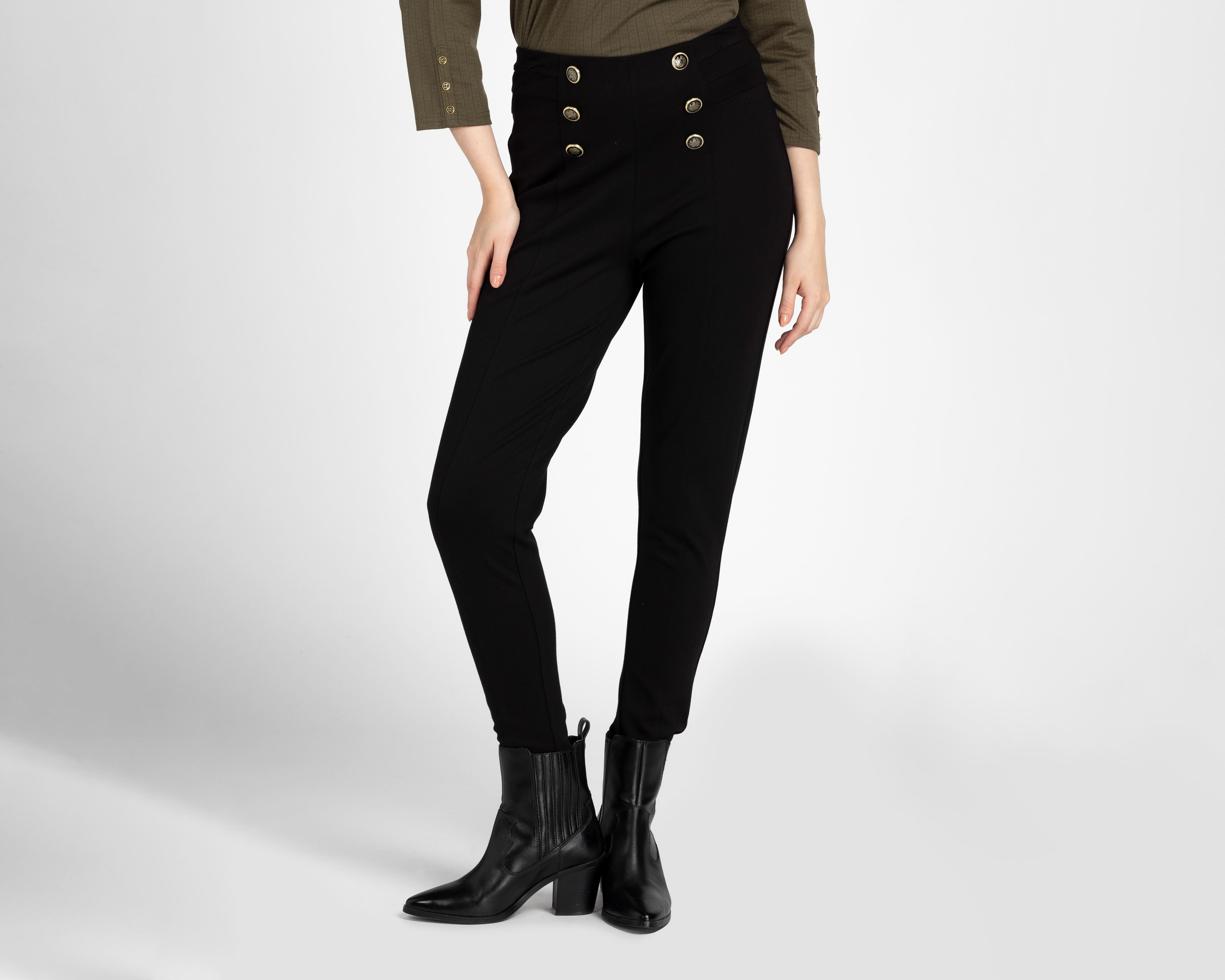 Foto 1 | Foto 1 | Leggings Negros Sahara para Mujer