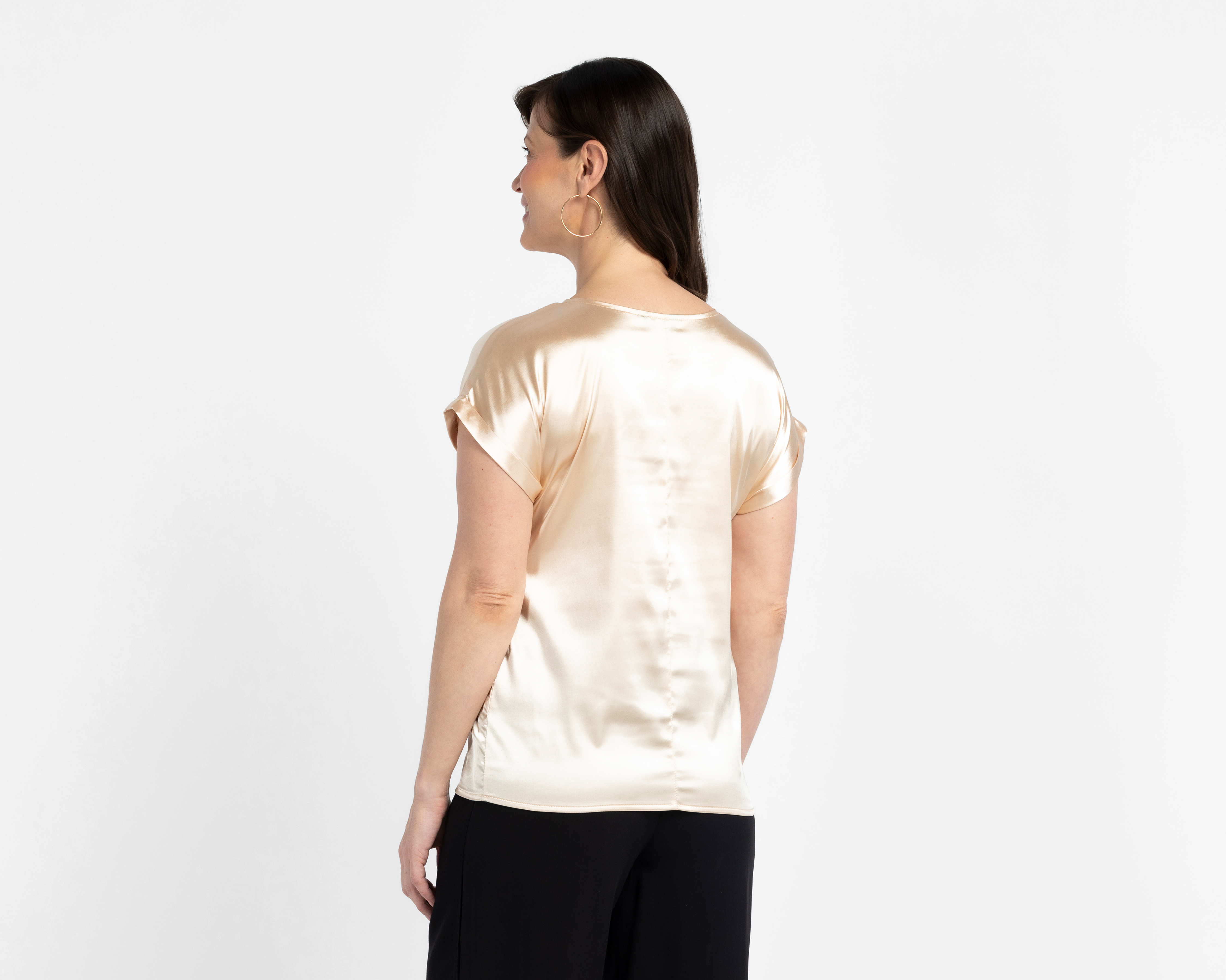 Foto 4 pulgar | Foto 3 | Blusa Dorada Alexis para Mujer