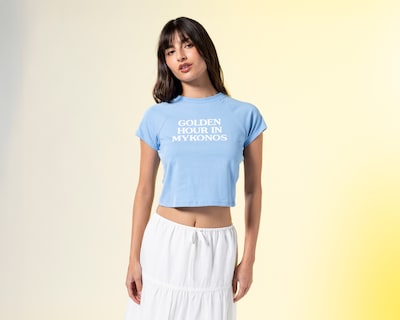 Foto 1 | Foto 1 | Playera Azul Strona para Mujer