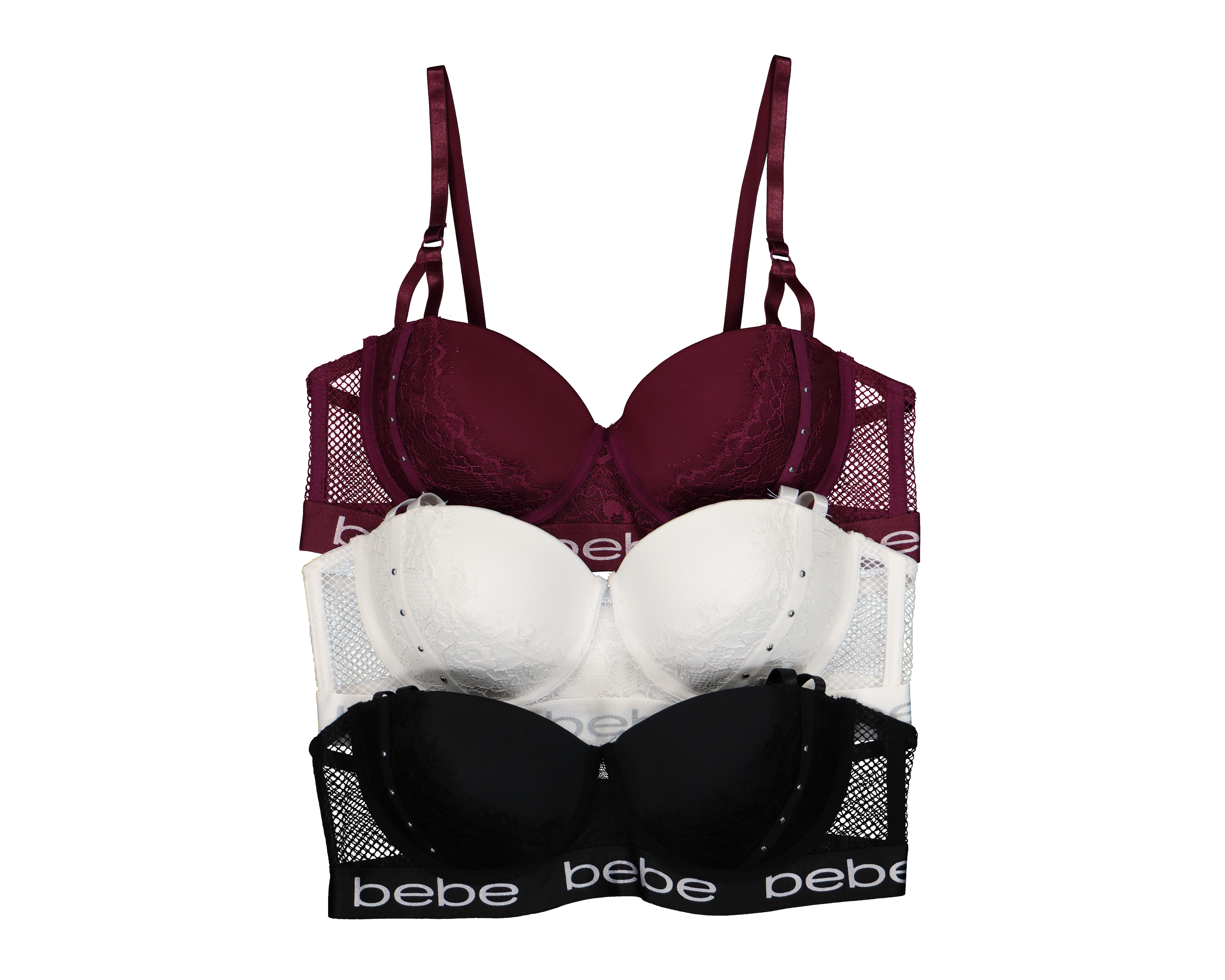Foto 1 | Foto 1 | Brasier con Encaje Bebe Push Up 3 Pack
