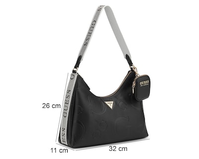 Foto 5 | Foto 5 | Bolsa de Hombro Guess Emerie con Monedero