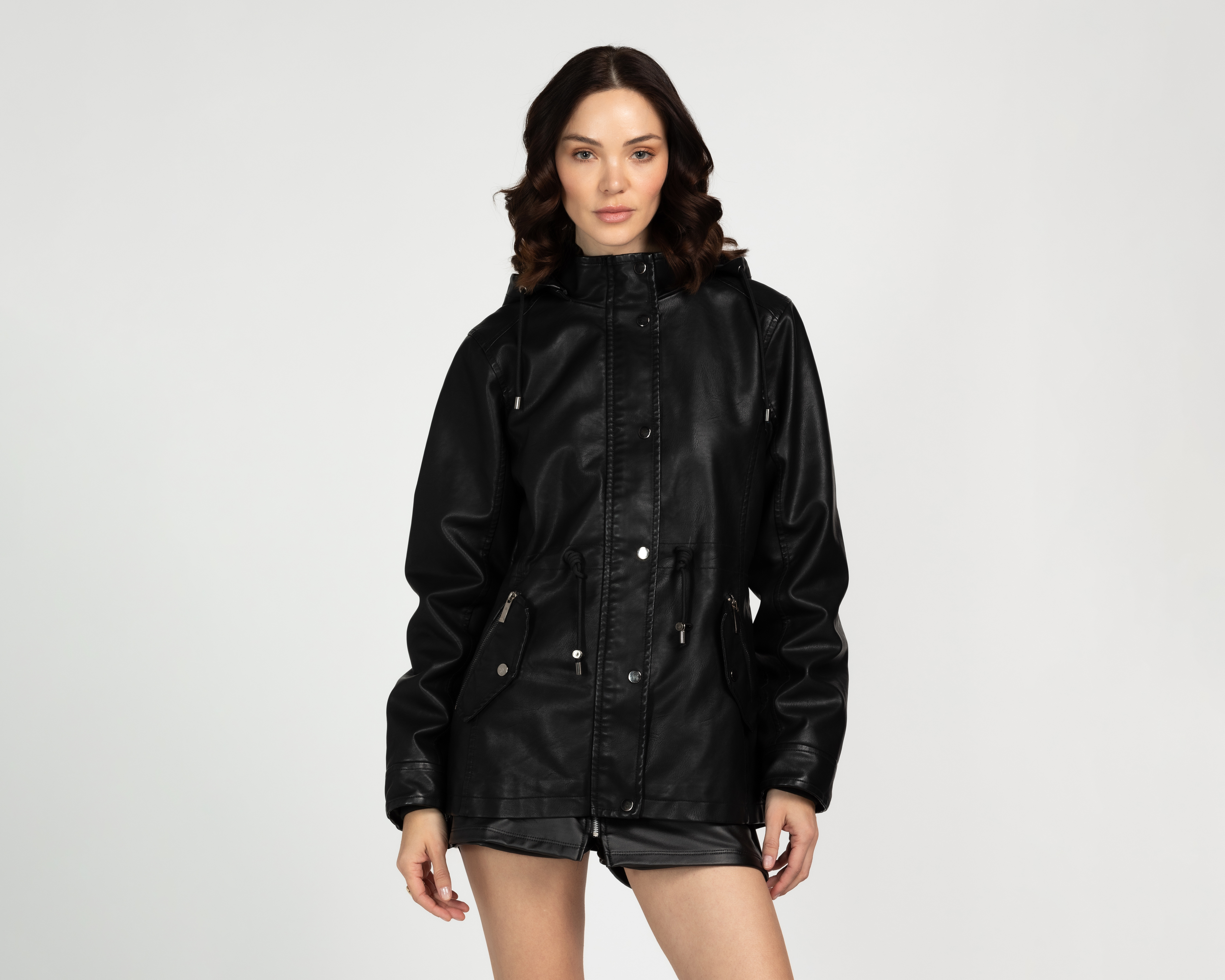 Chamarra Negra Sahara para Mujer