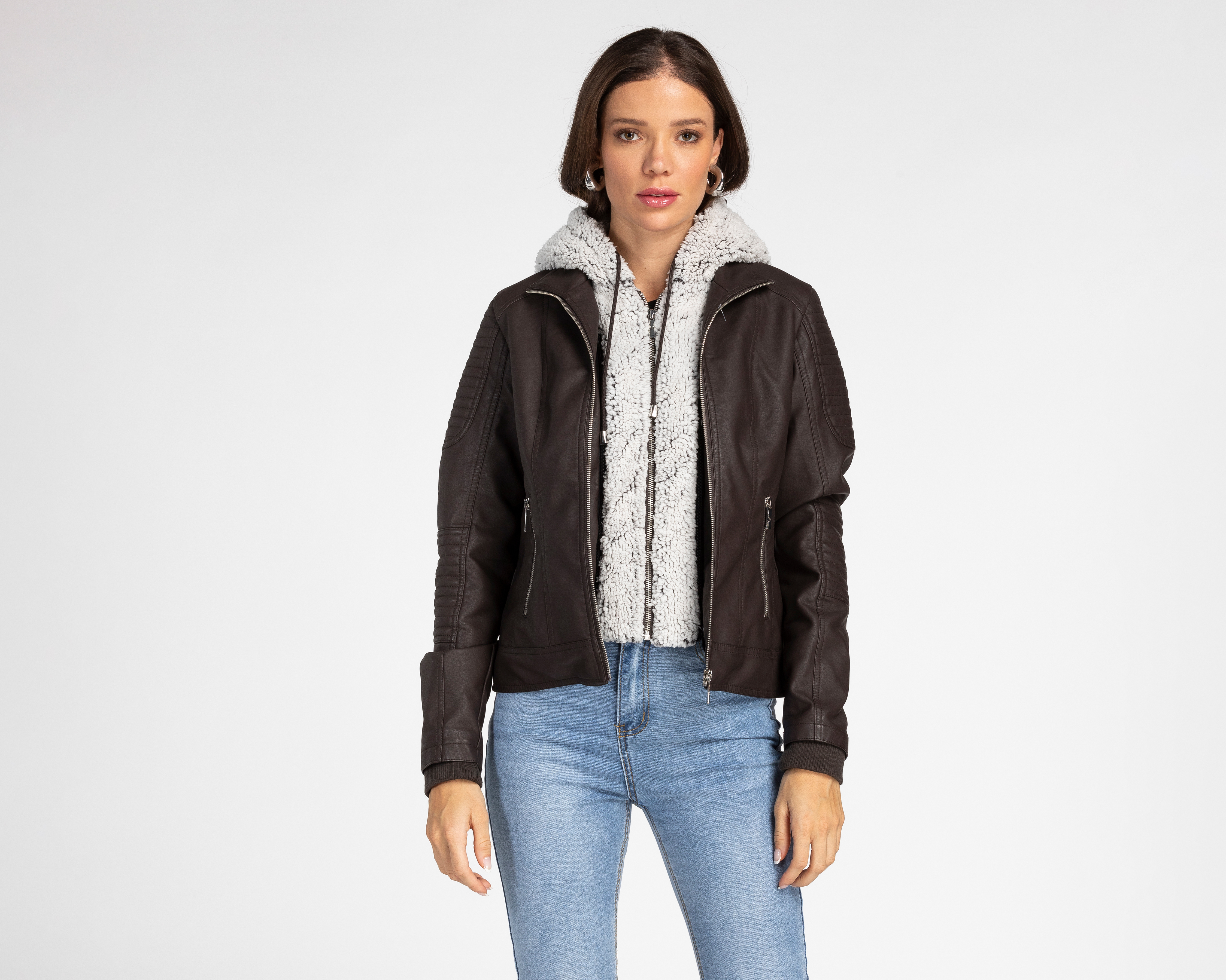 Chamarra con Capucha York Team Polo Club para Mujer