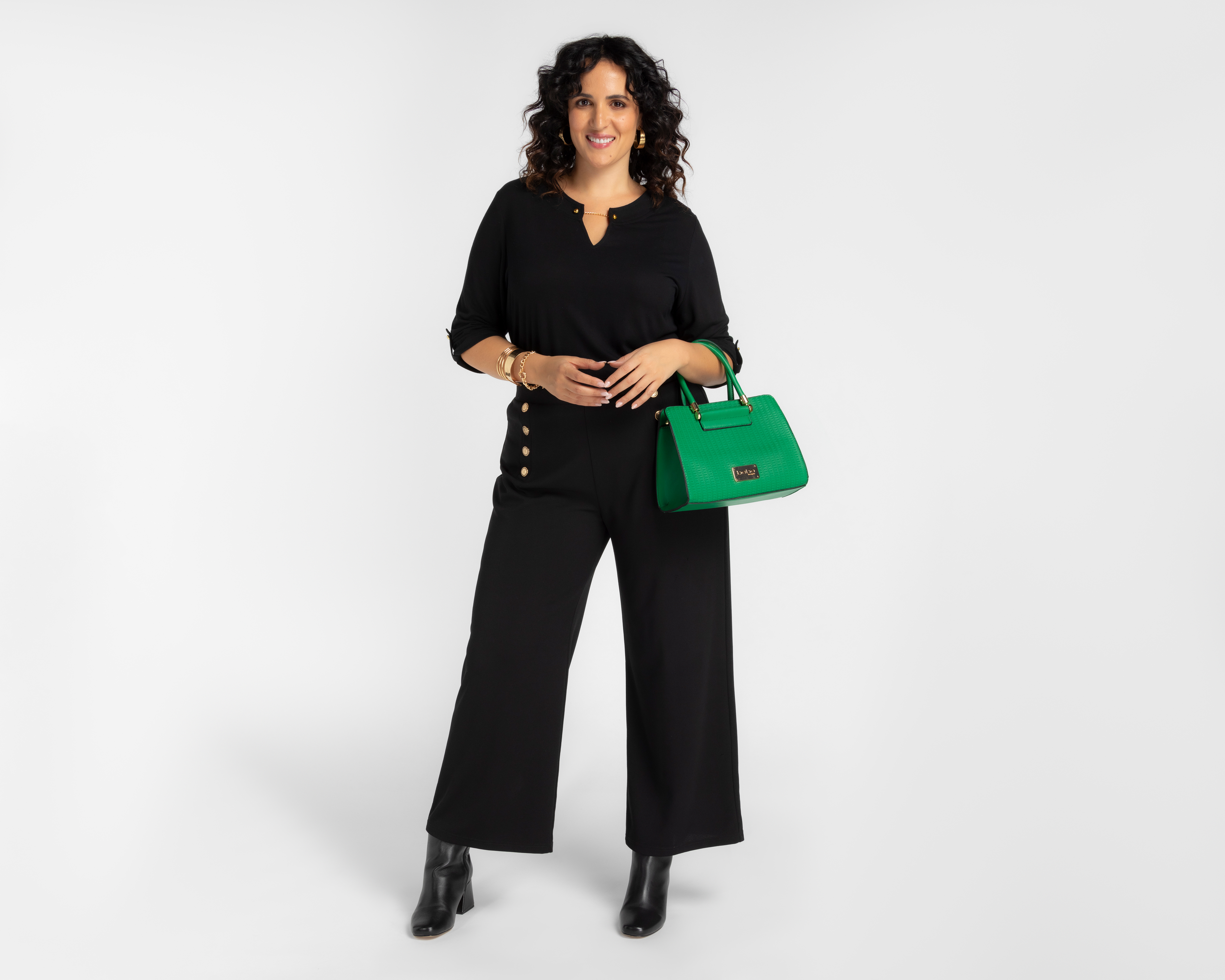 Foto 2 | Foto 2 | Pantalón de Vestir Sahara Tiro Alto para Mujer