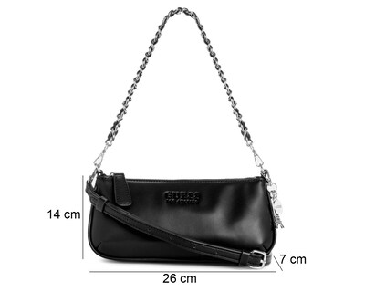 Foto 4 | Foto 4 | Bolsa de Hombro Guess Tournesol con Colgante
