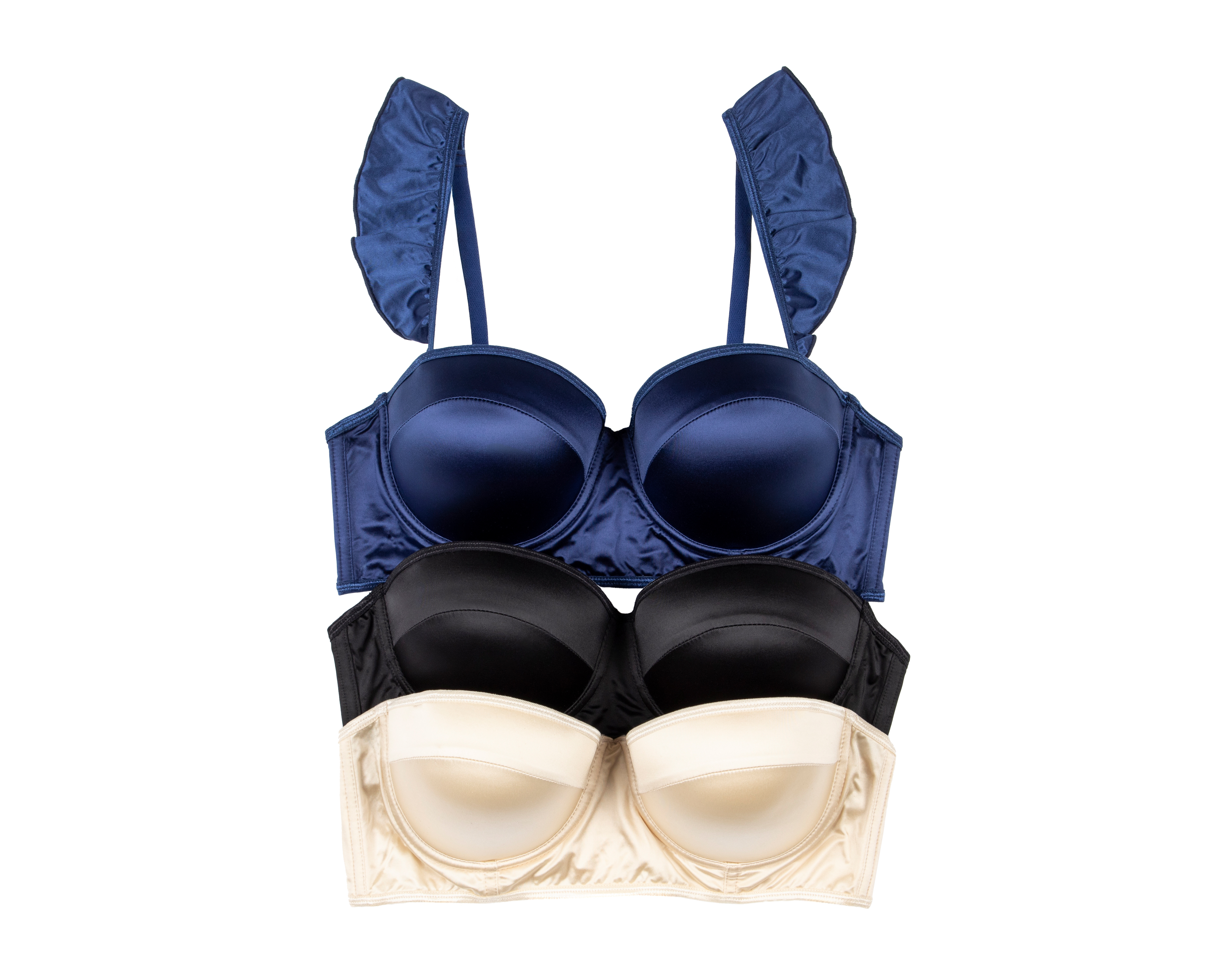 Brasier Beauty Secret Media Copa 3 Pack