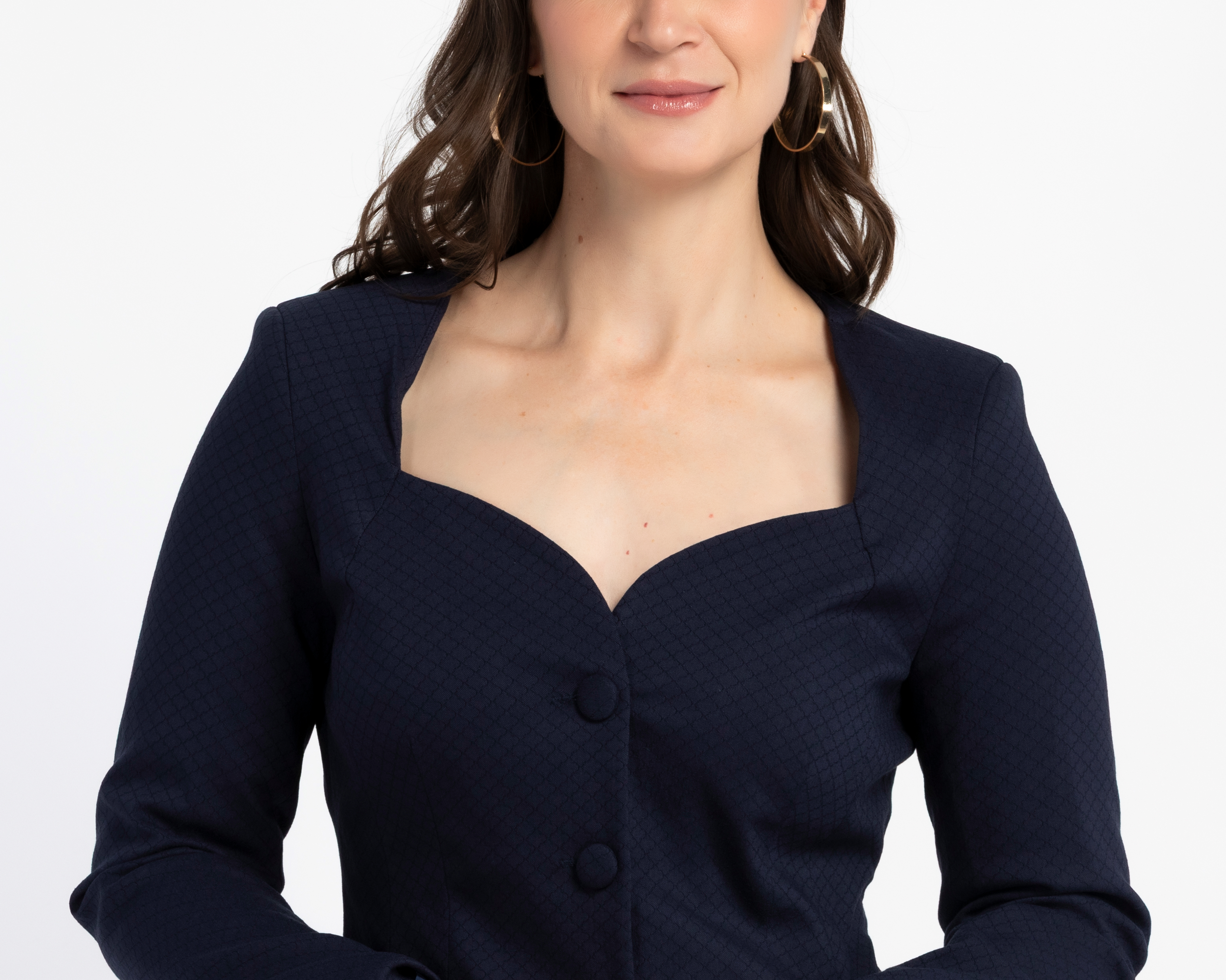 Foto 4 | Foto 4 | Saco de Vestir Azul Marino Alexis para Mujer