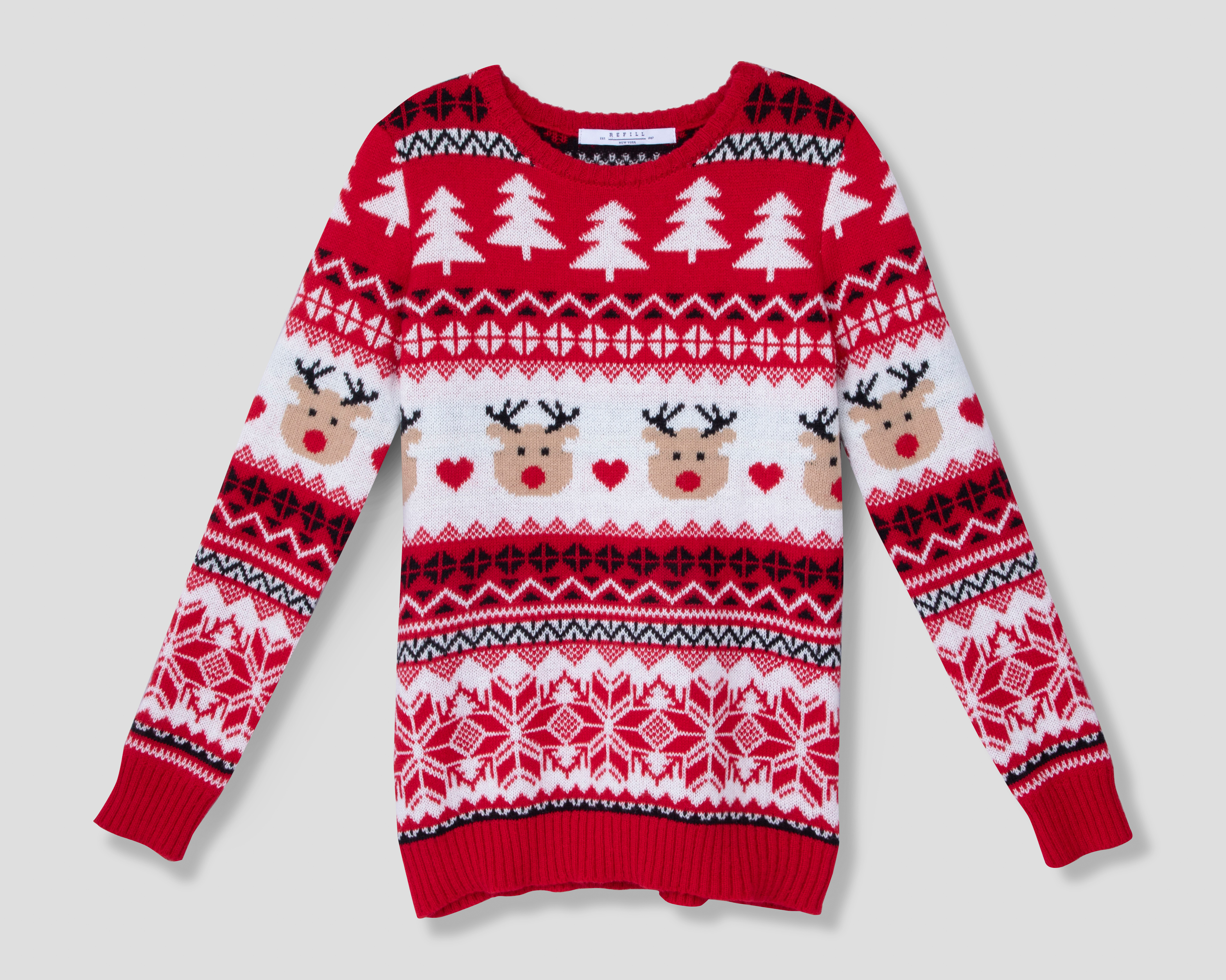 Suéter Refill Cuello Redondo