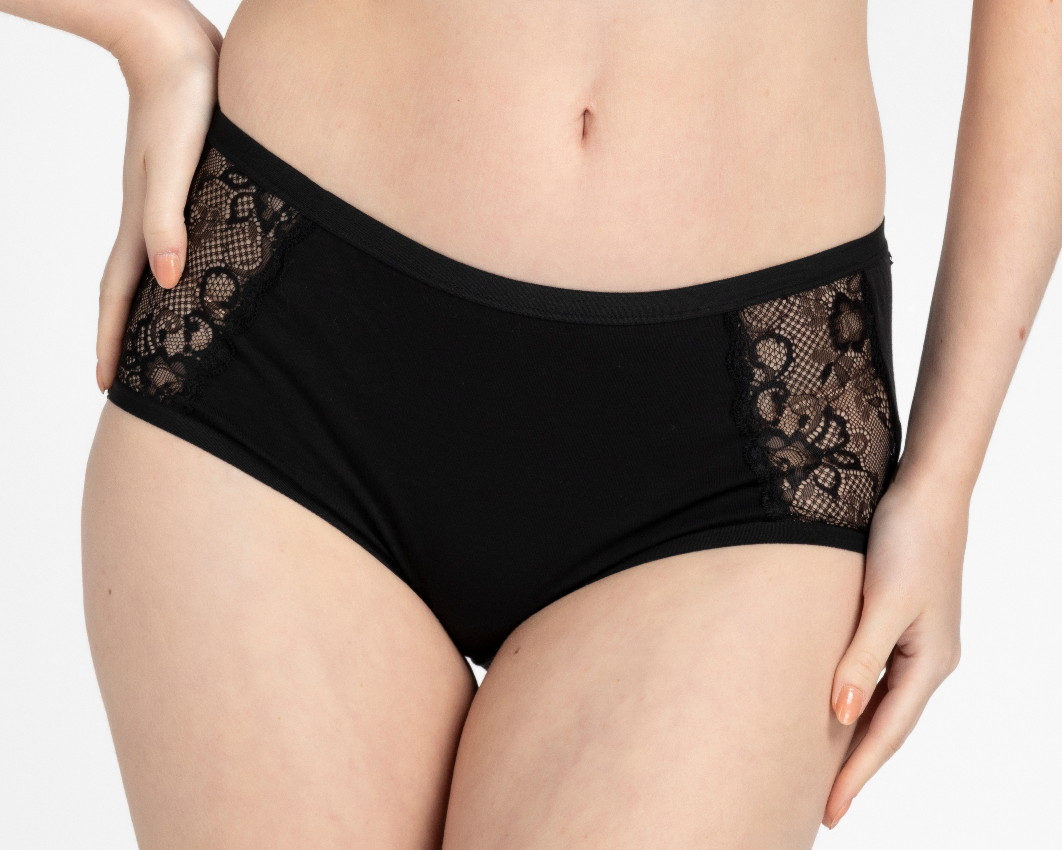 Foto 2 | Foto 2 | Pantaleta Beauty Secret con Encaje para Mujer 3 Piezas