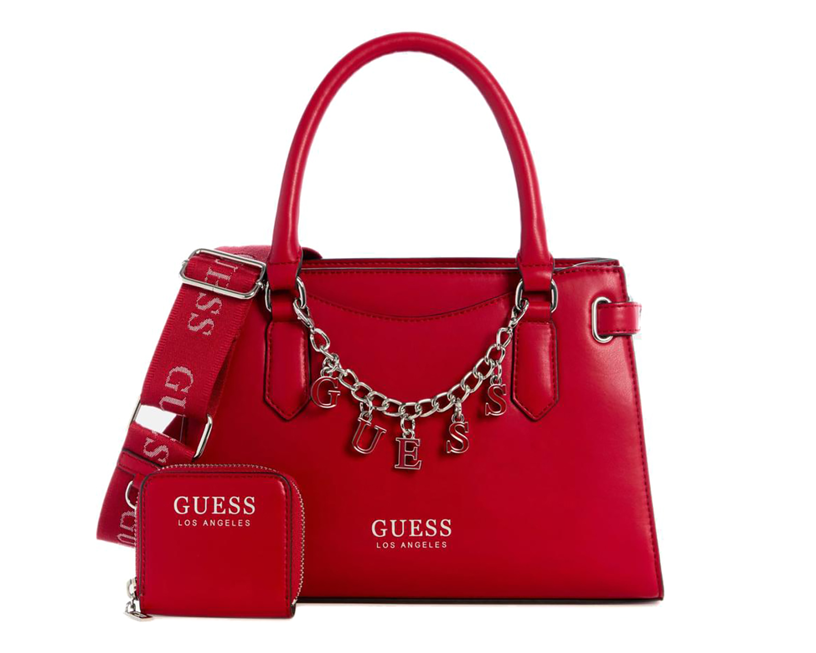 Bolsa de Hombro Guess Amarantha con Monedero