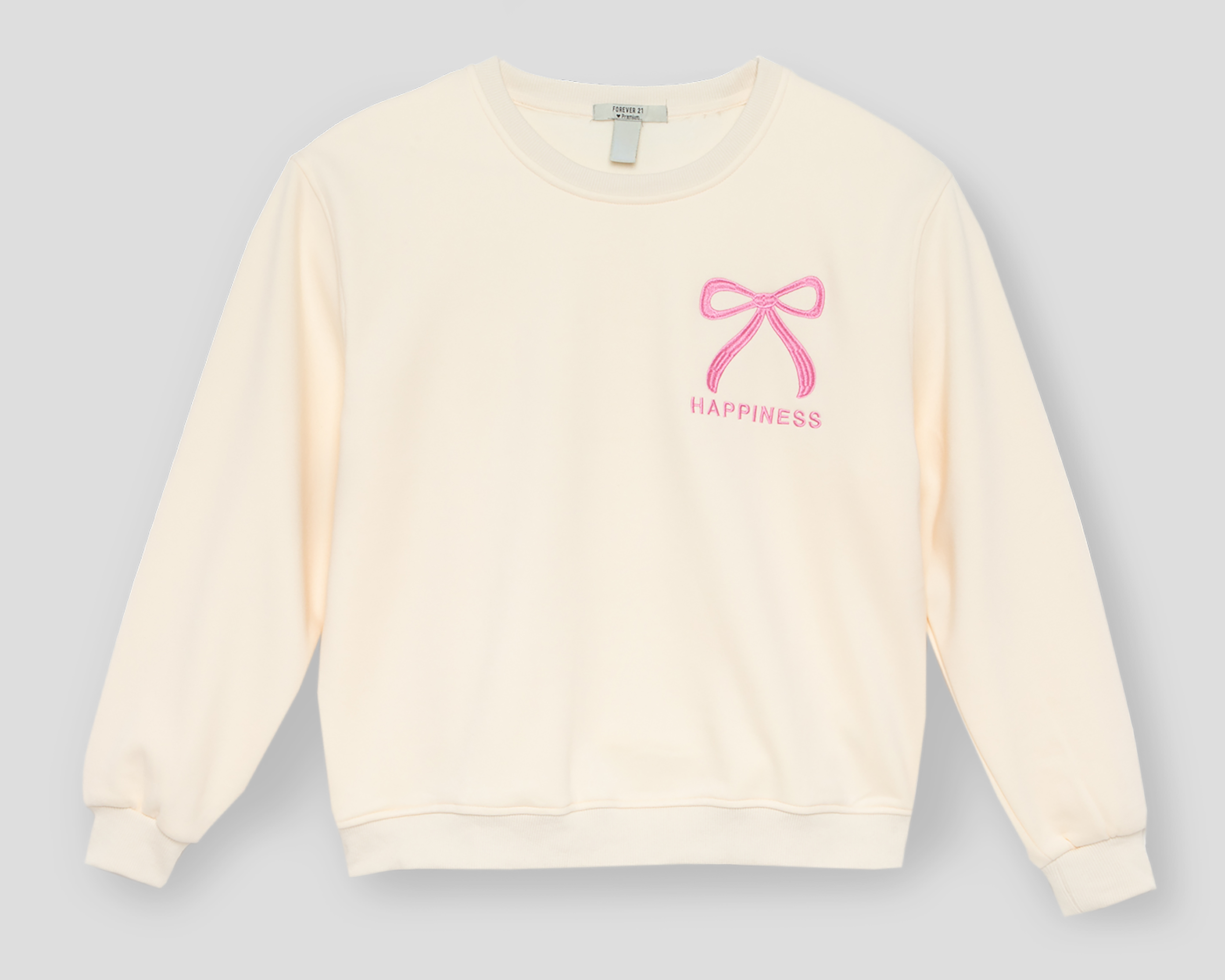 Sudadera Beige Forever 21 para Mujer