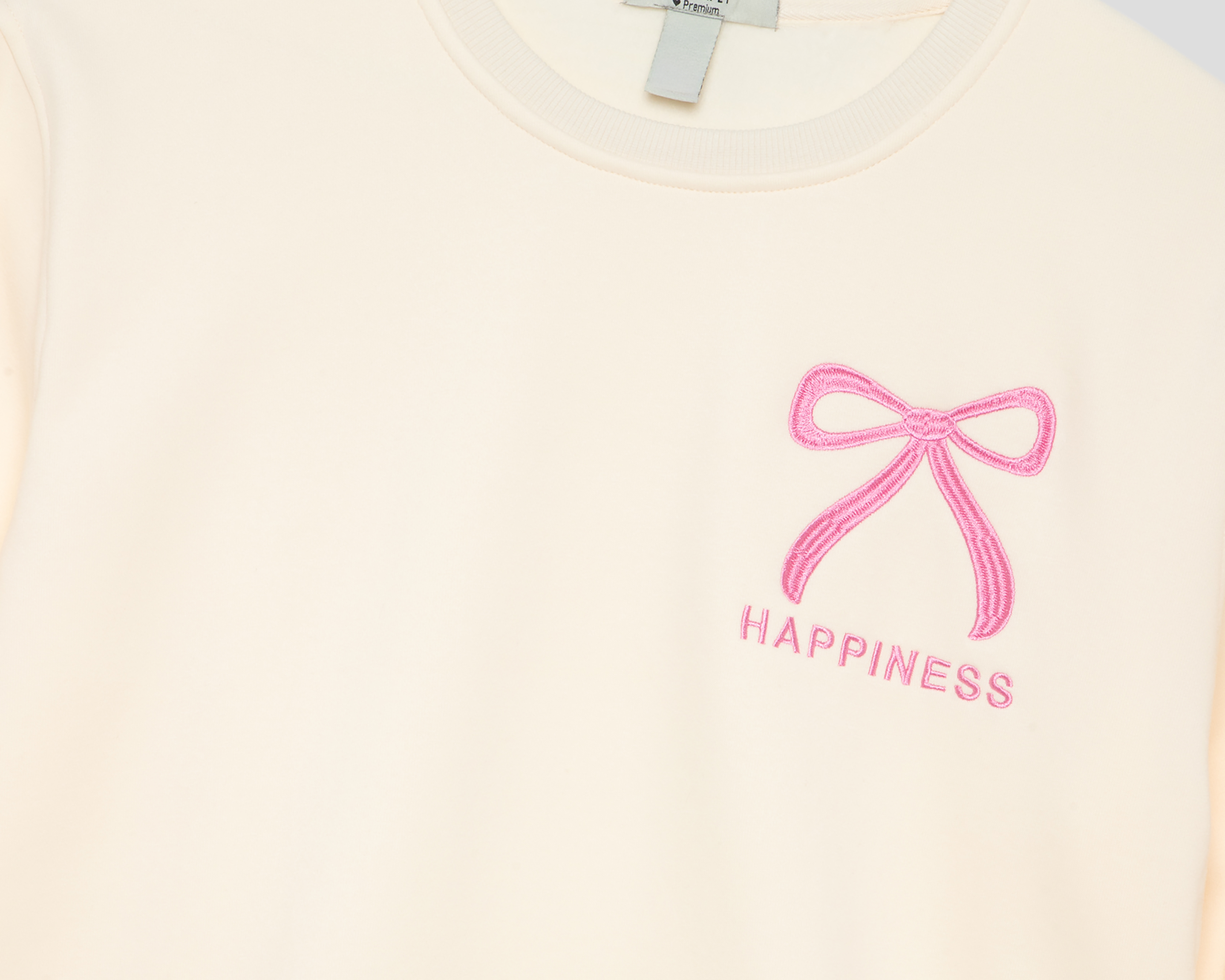 Foto 4 pulgar | Foto 3 | Sudadera Beige Forever 21 para Mujer