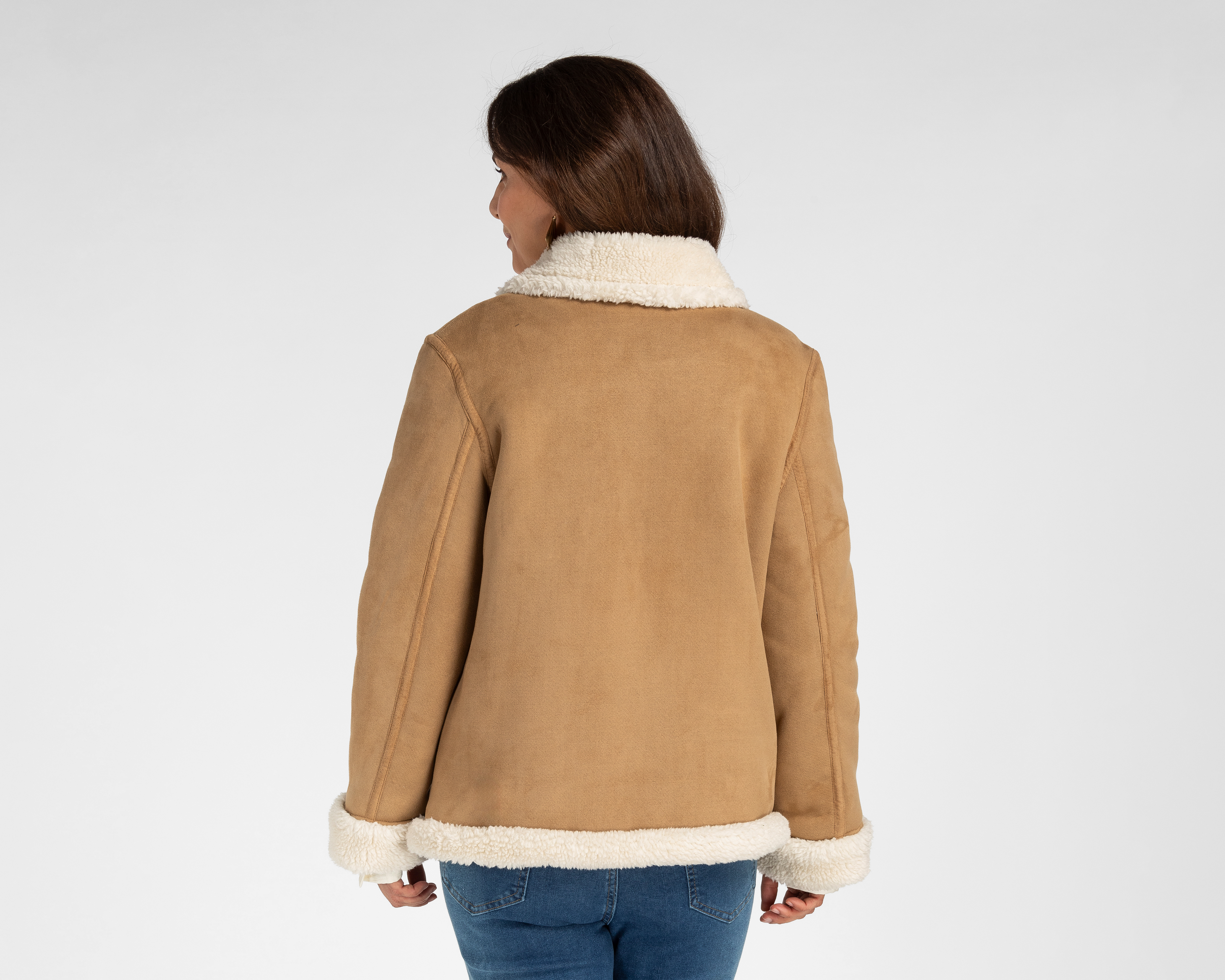 Foto 4 pulgar | Foto 3 | Chaqueta Aviador Sahara para Mujer