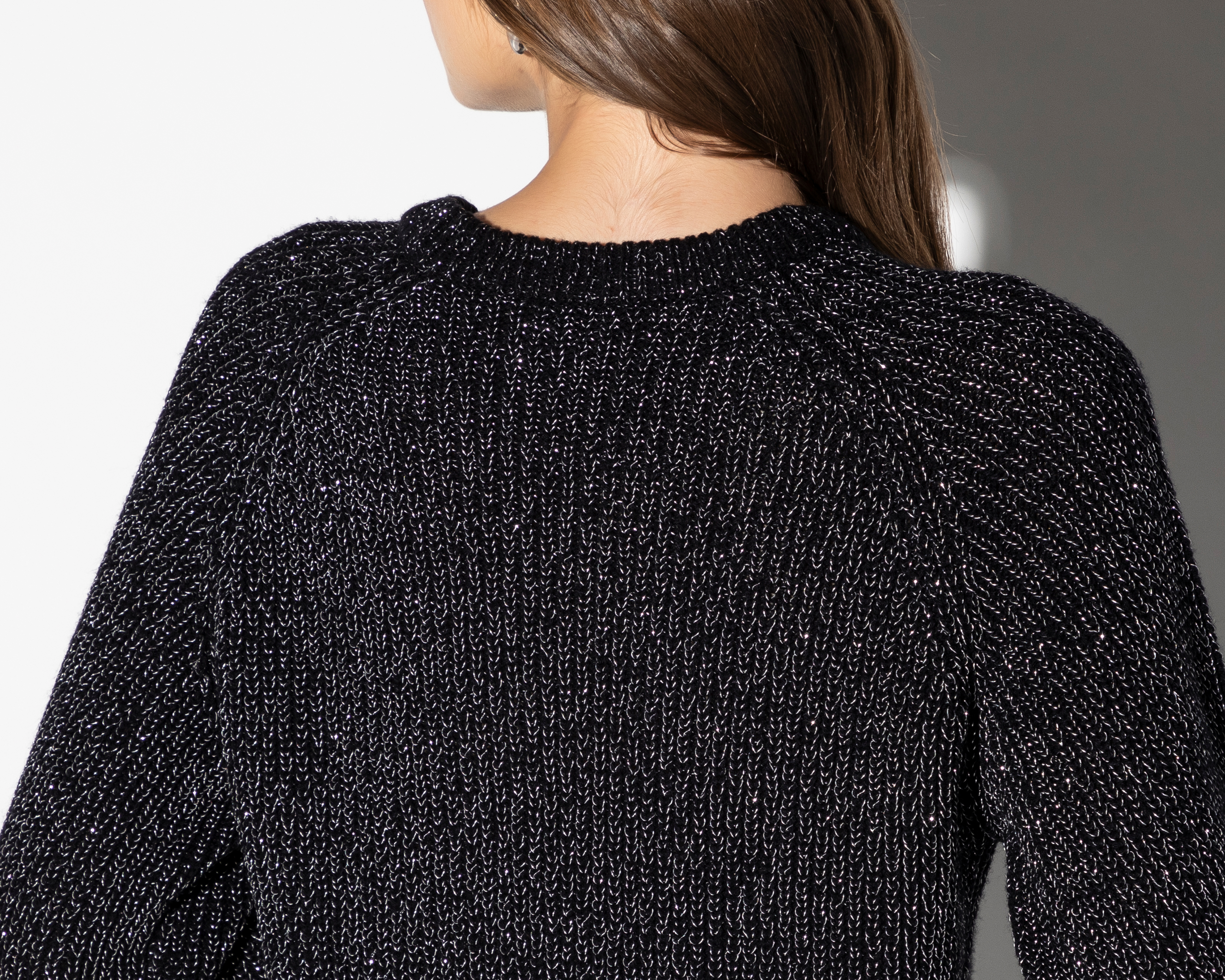 Foto 5 | Foto 5 | Suéter Negro Thinner para Mujer