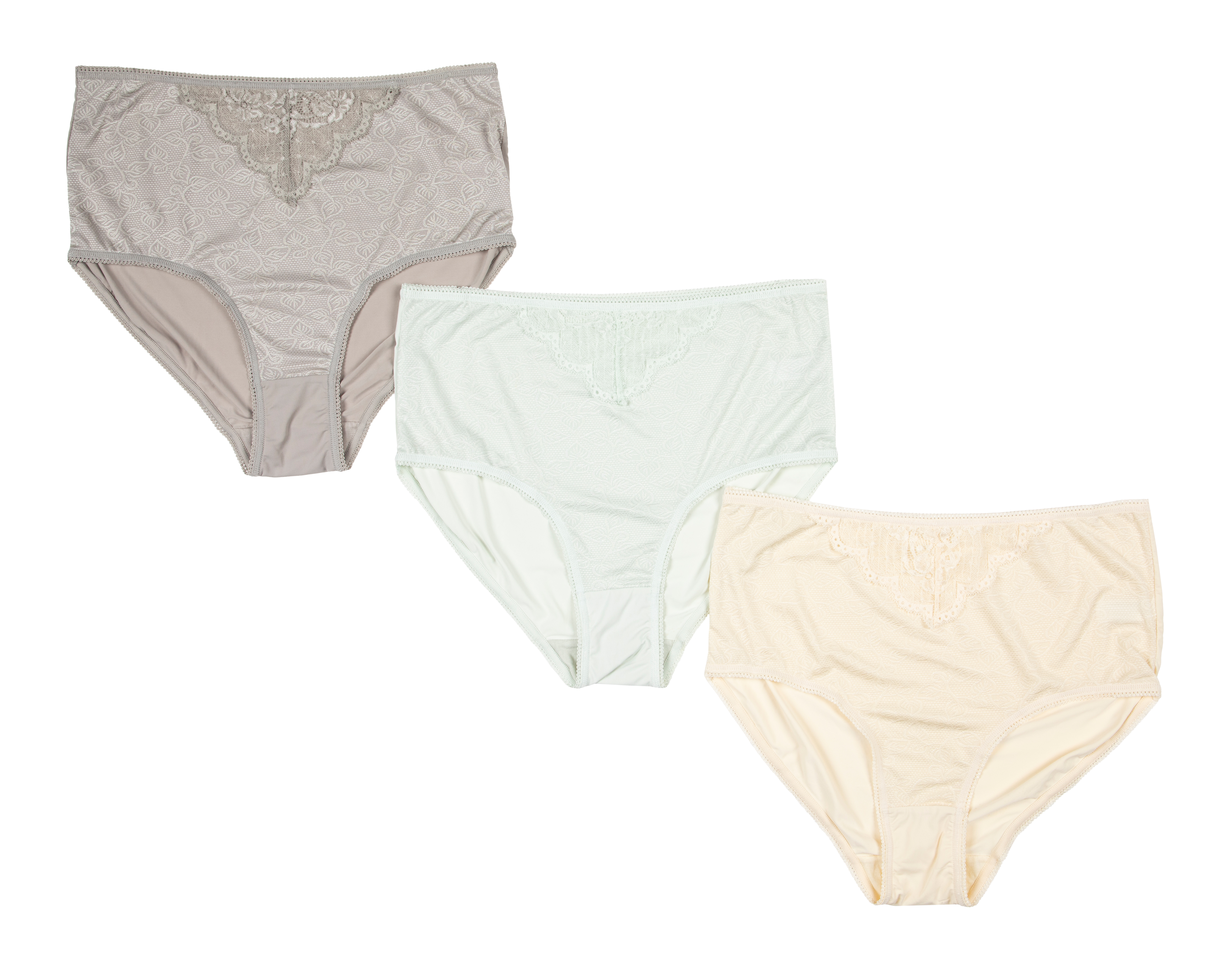 Pantaleta con Encaje Beauty Secret para Mujer 3 Piezas