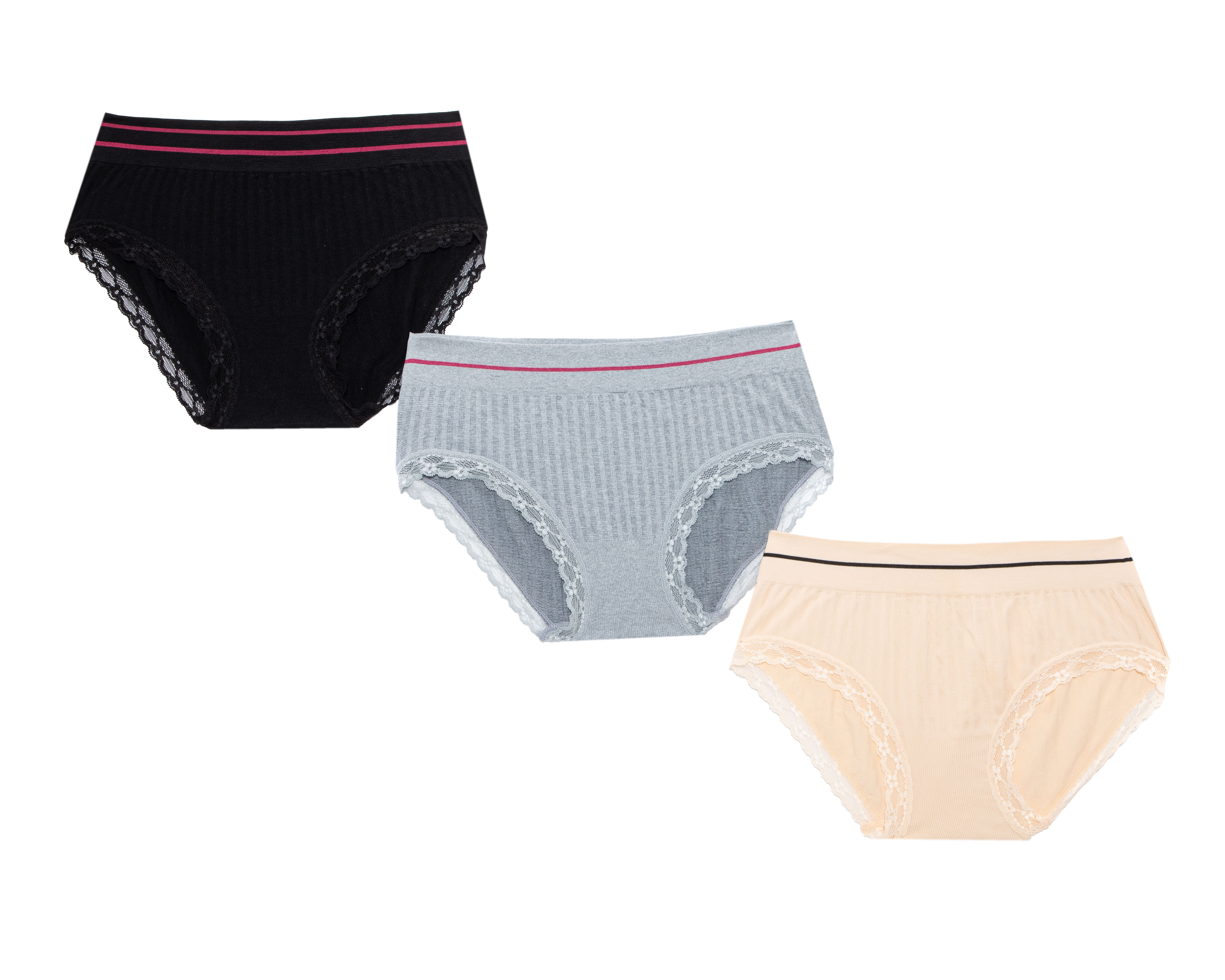 Foto 1 | Foto 1 | Pantaleta Beauty Secret para Mujer 3 Piezas