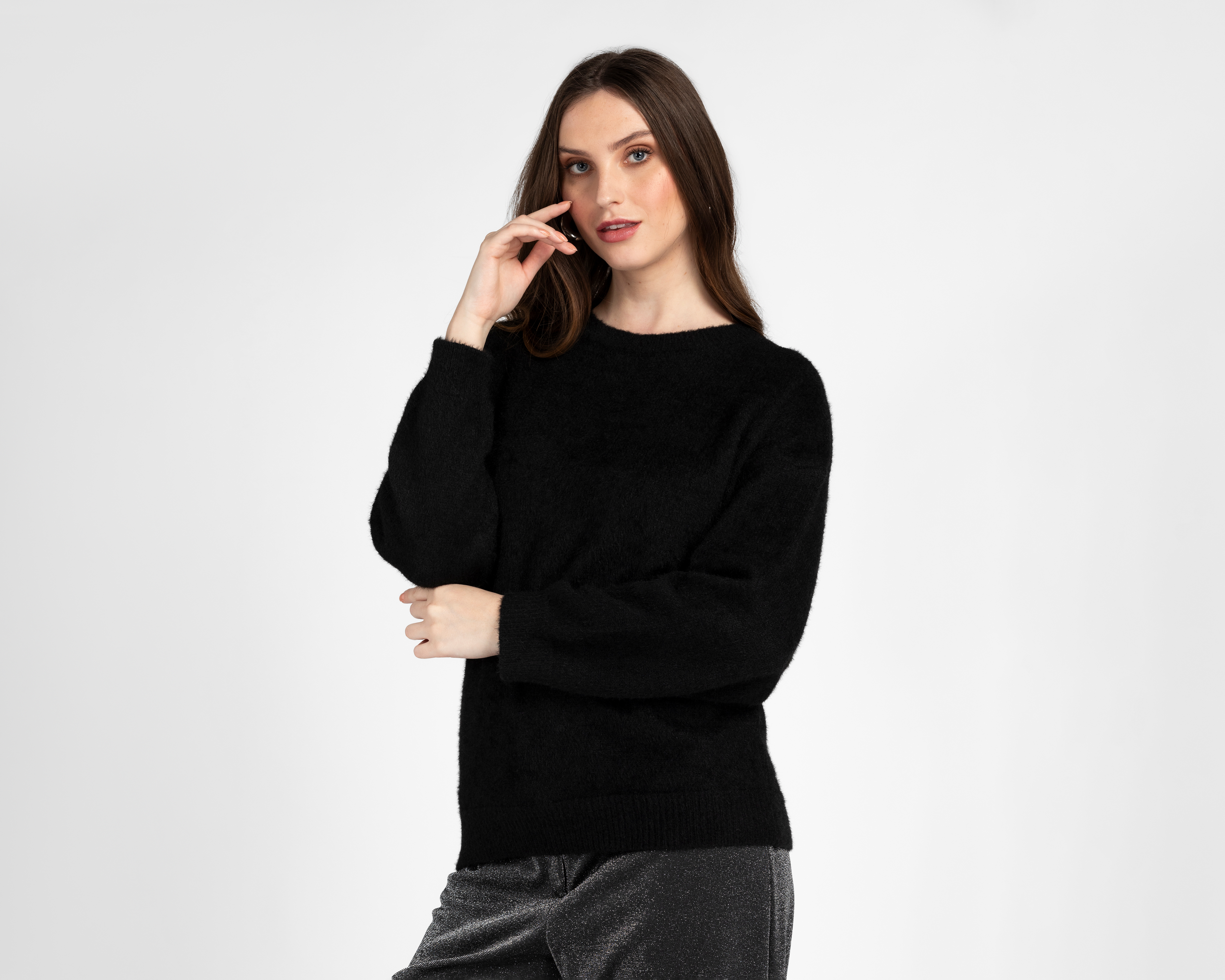 Suéter Negro Sahara para Mujer