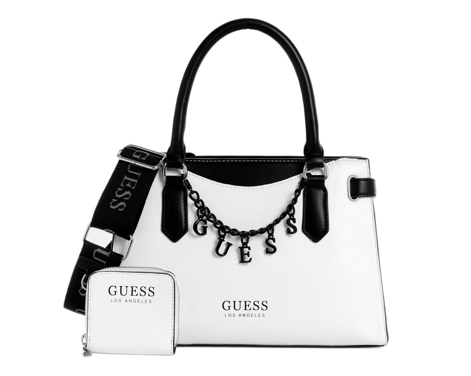Bolsa de Hombro Guess Amarantha con Monedero