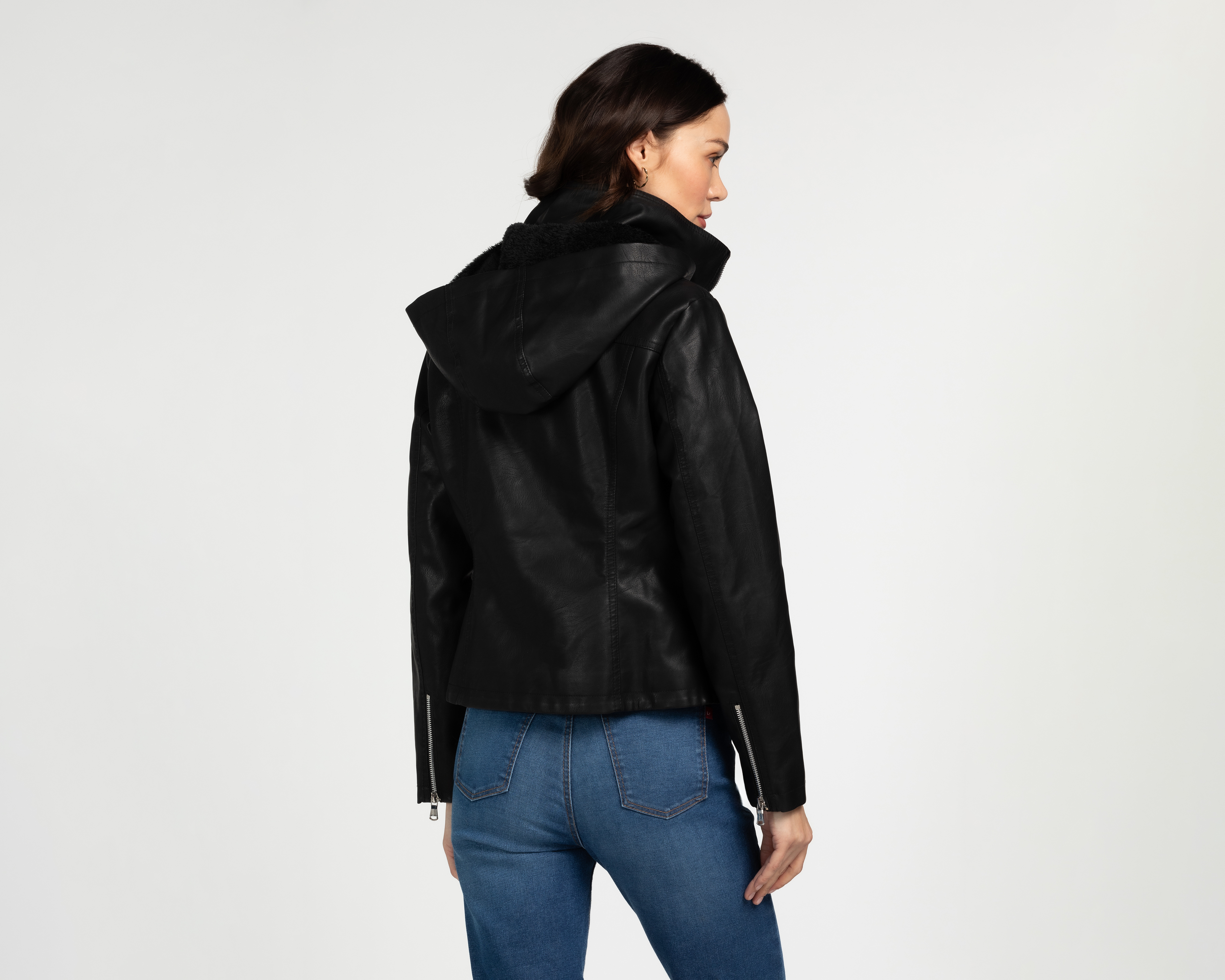 Foto 4 pulgar | Foto 3 | Chamarra con Capucha Bebe para Mujer