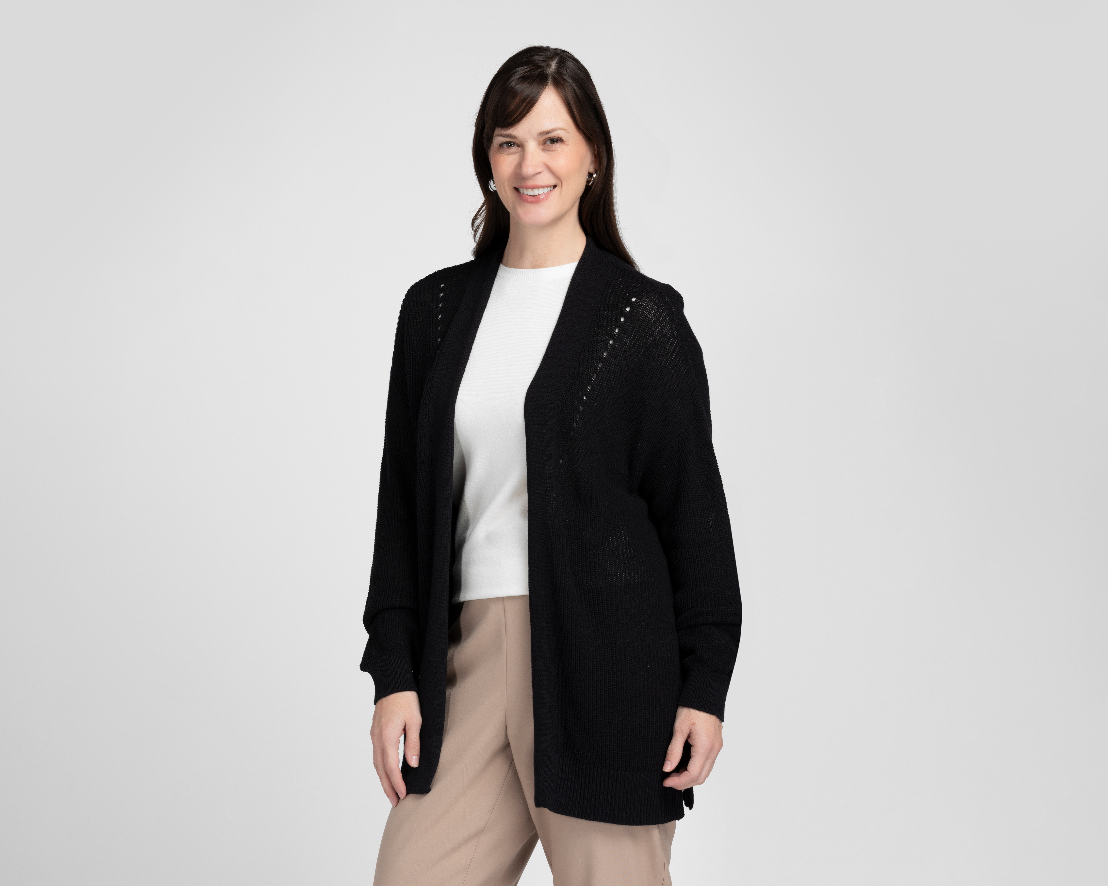 Cárdigan Negro Lady Sun para Mujer