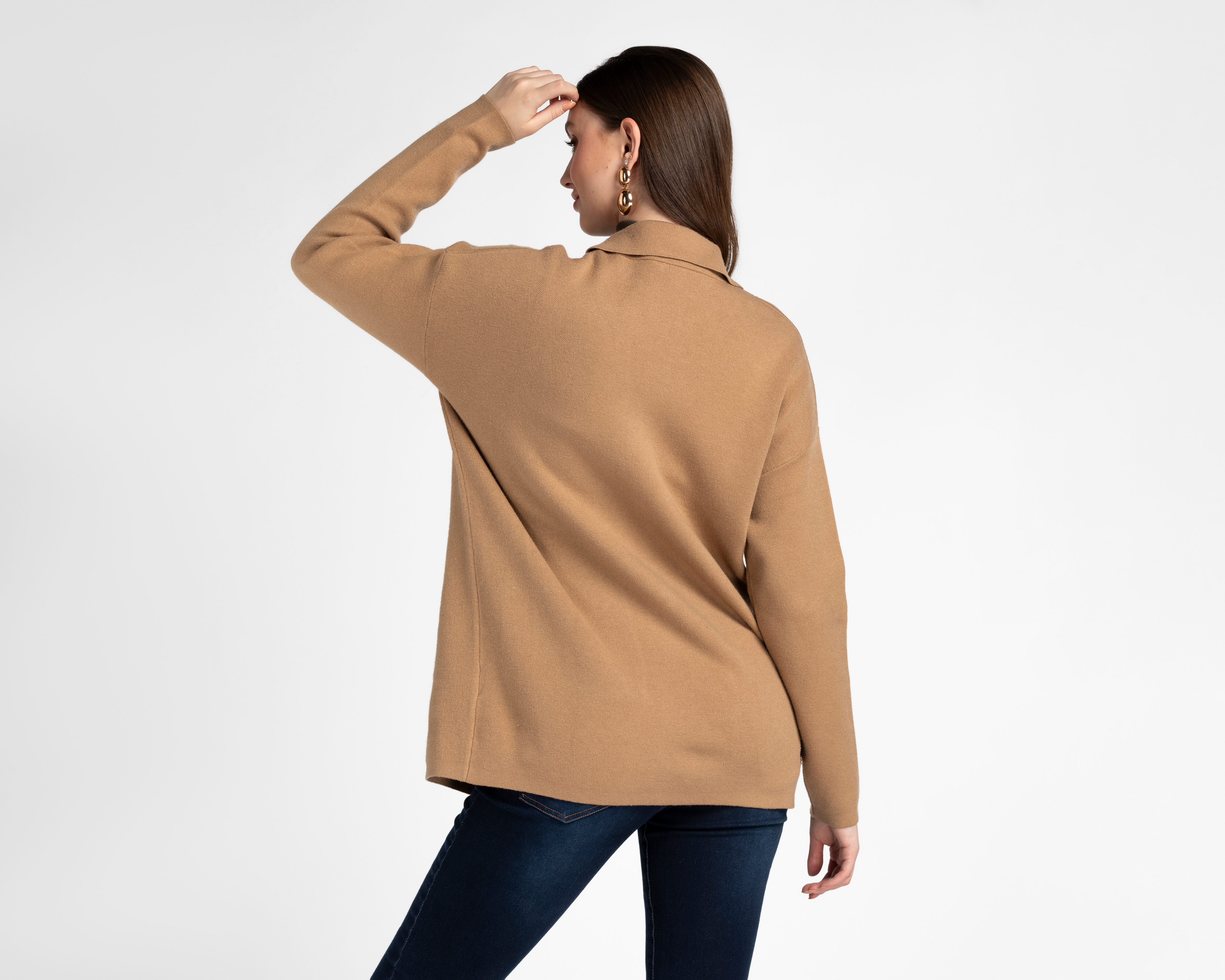 Foto 4 pulgar | Foto 3 | Suéter Tejido Sahara para Mujer