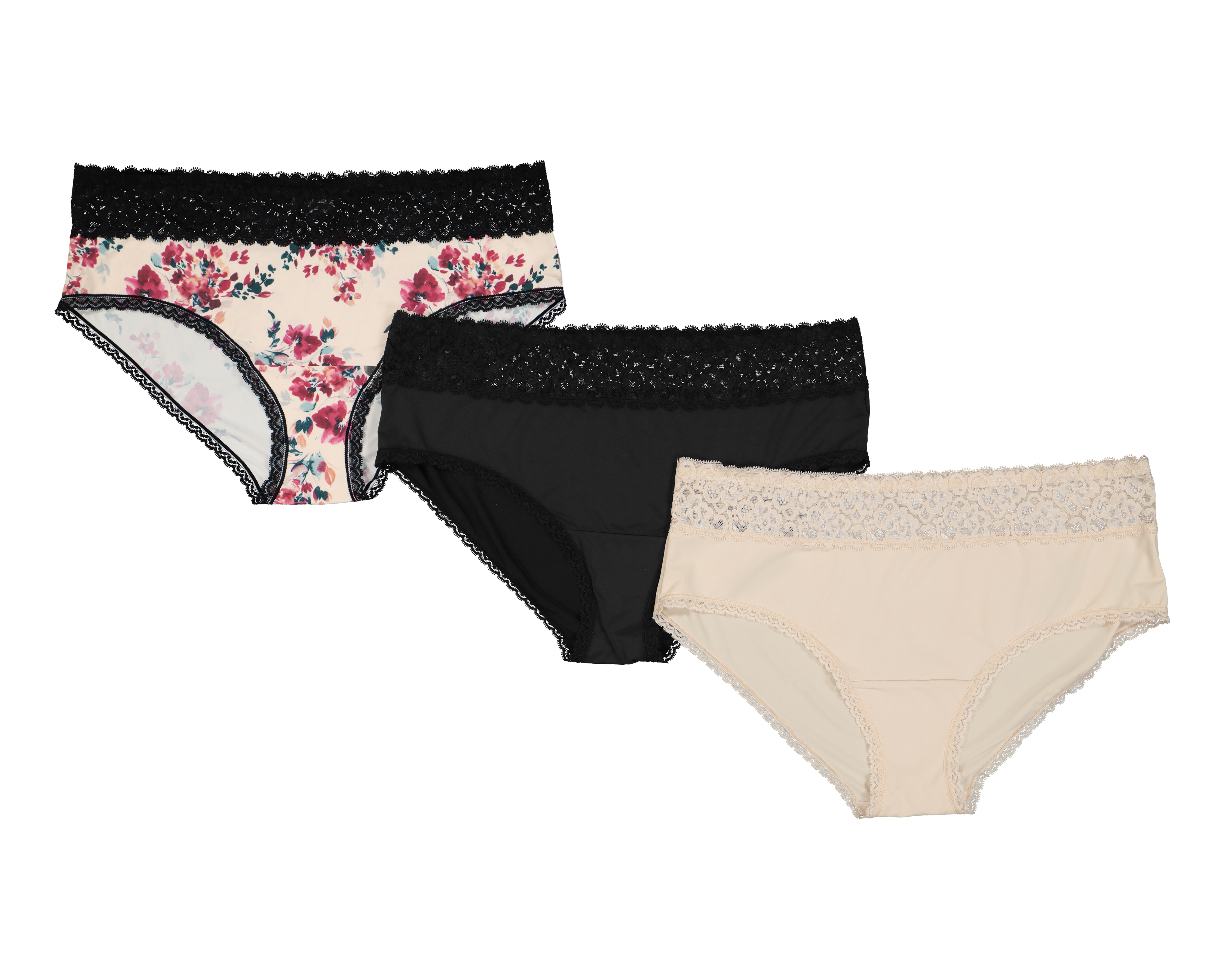 Bikini con Encaje Beauty Secret para Mujer 3 Piezas