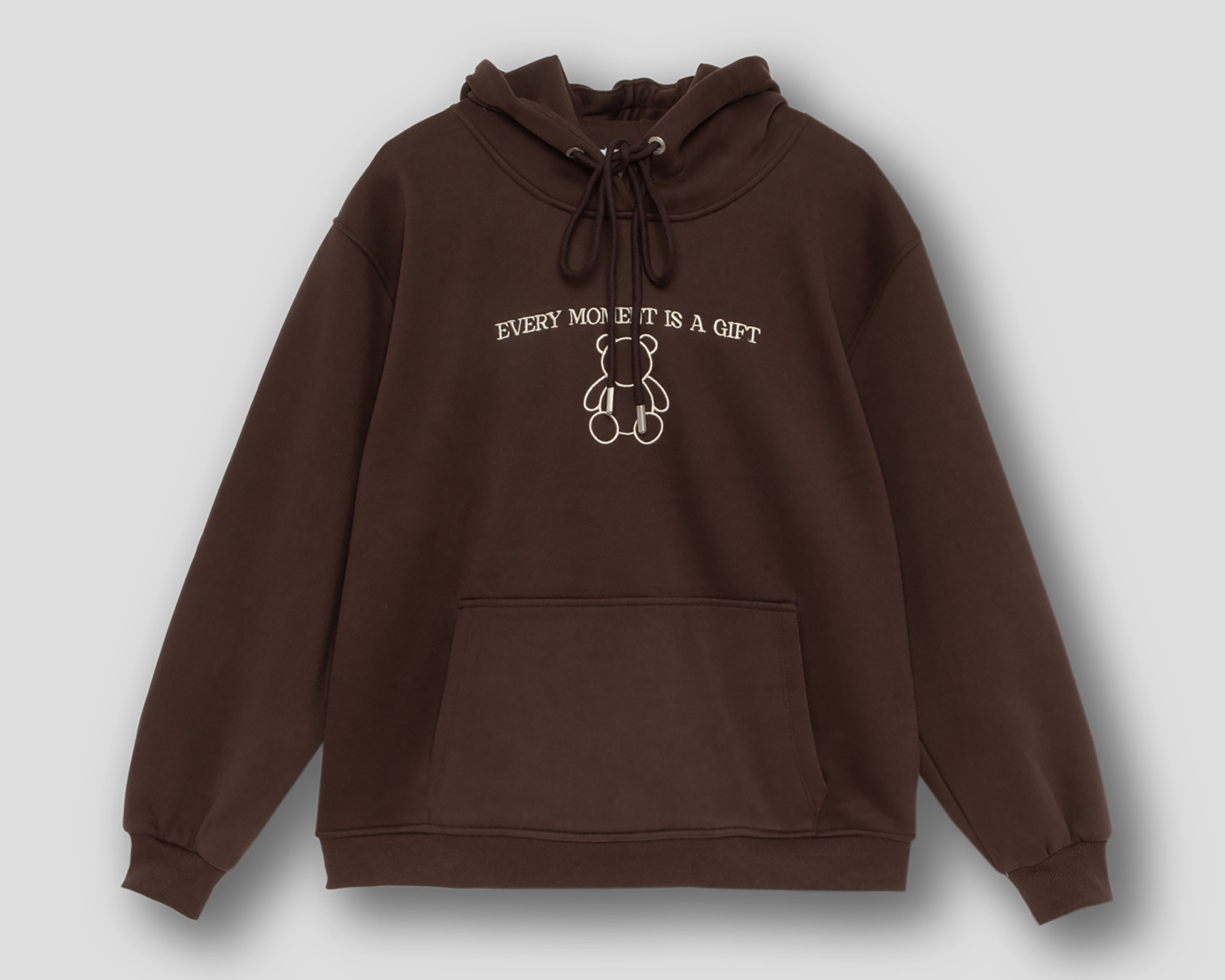 Sudadera Café Forever 21 para Mujer
