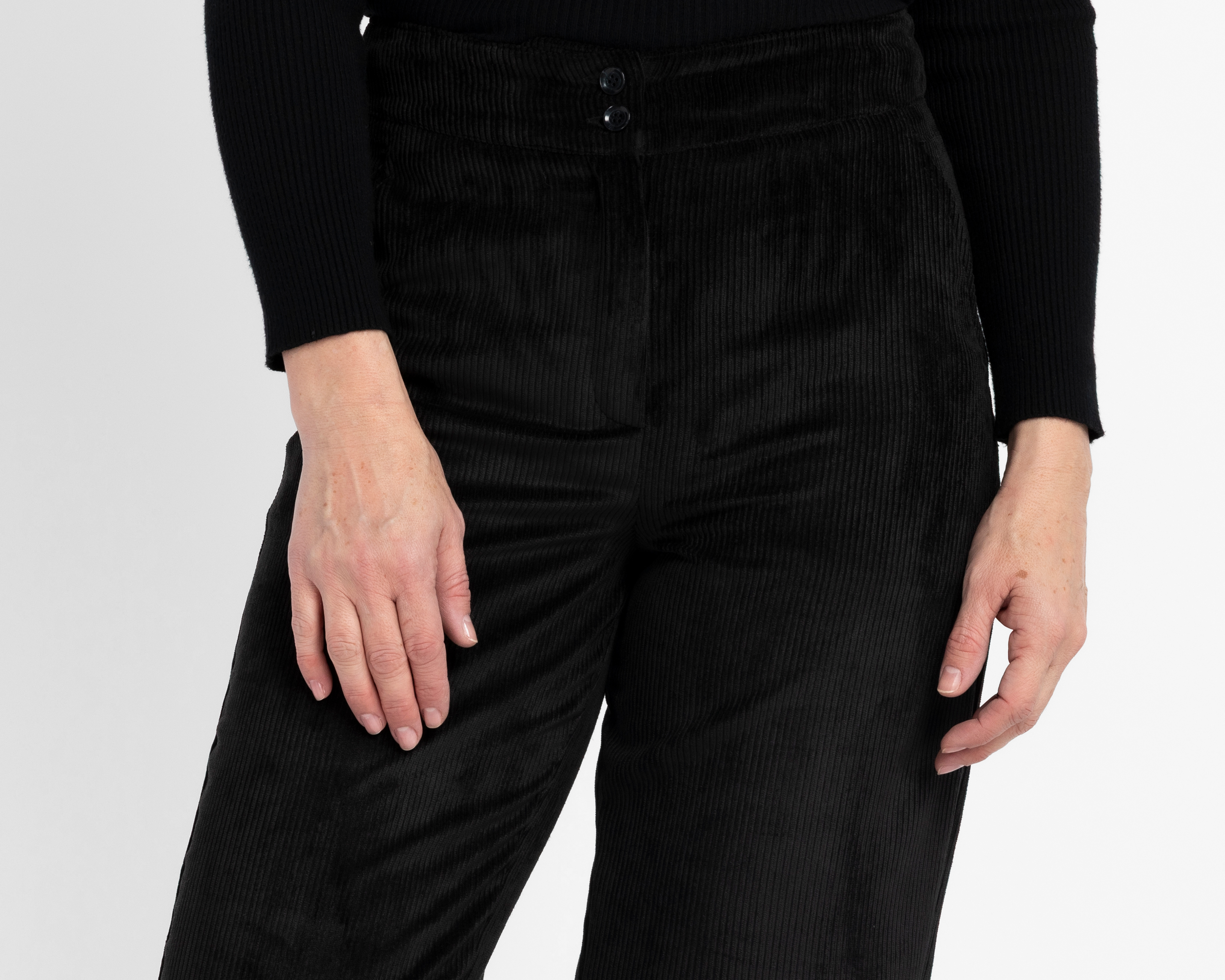 Foto 5 pulgar | Foto 4 | Pantalón Flare Alexis Negro para Mujer