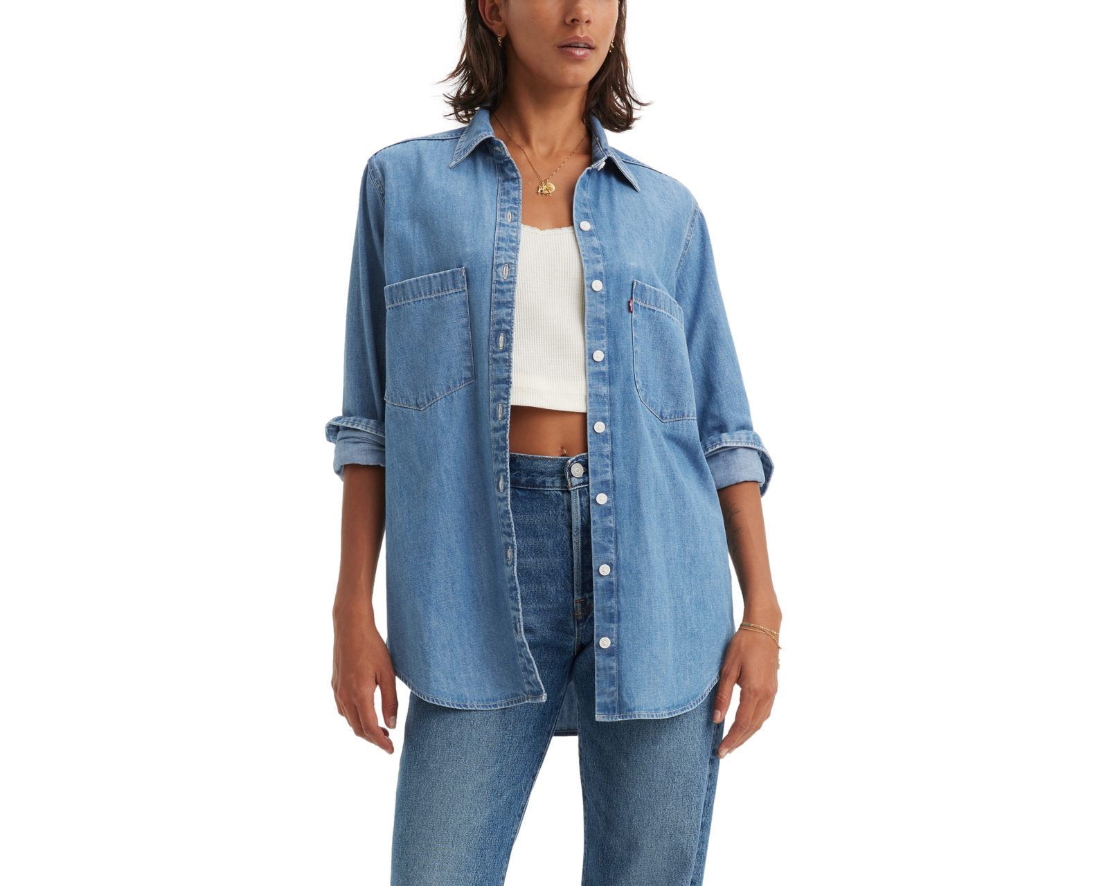 Foto 1 | Foto 1 | Camisa Levi's Manga Larga para Mujer