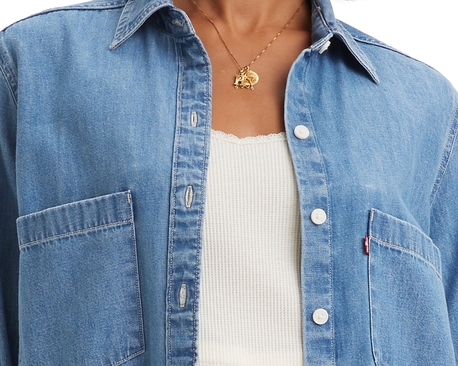 Foto 3 | Foto 3 | Camisa Levi's Manga Larga para Mujer