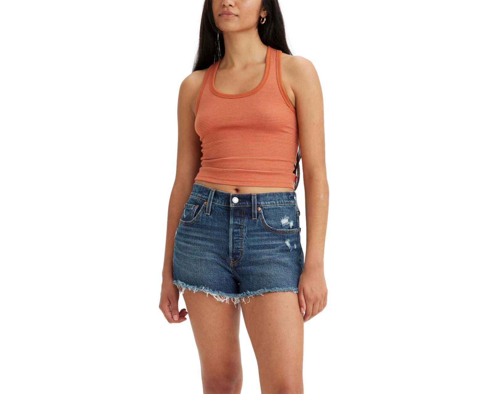 Foto 4 pulgar | Foto 3 | Playera Levi's sin Mangas para Mujer