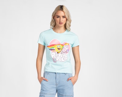 Foto 1 | Foto 1 | Playera Estampada Bob Esponja para Mujer
