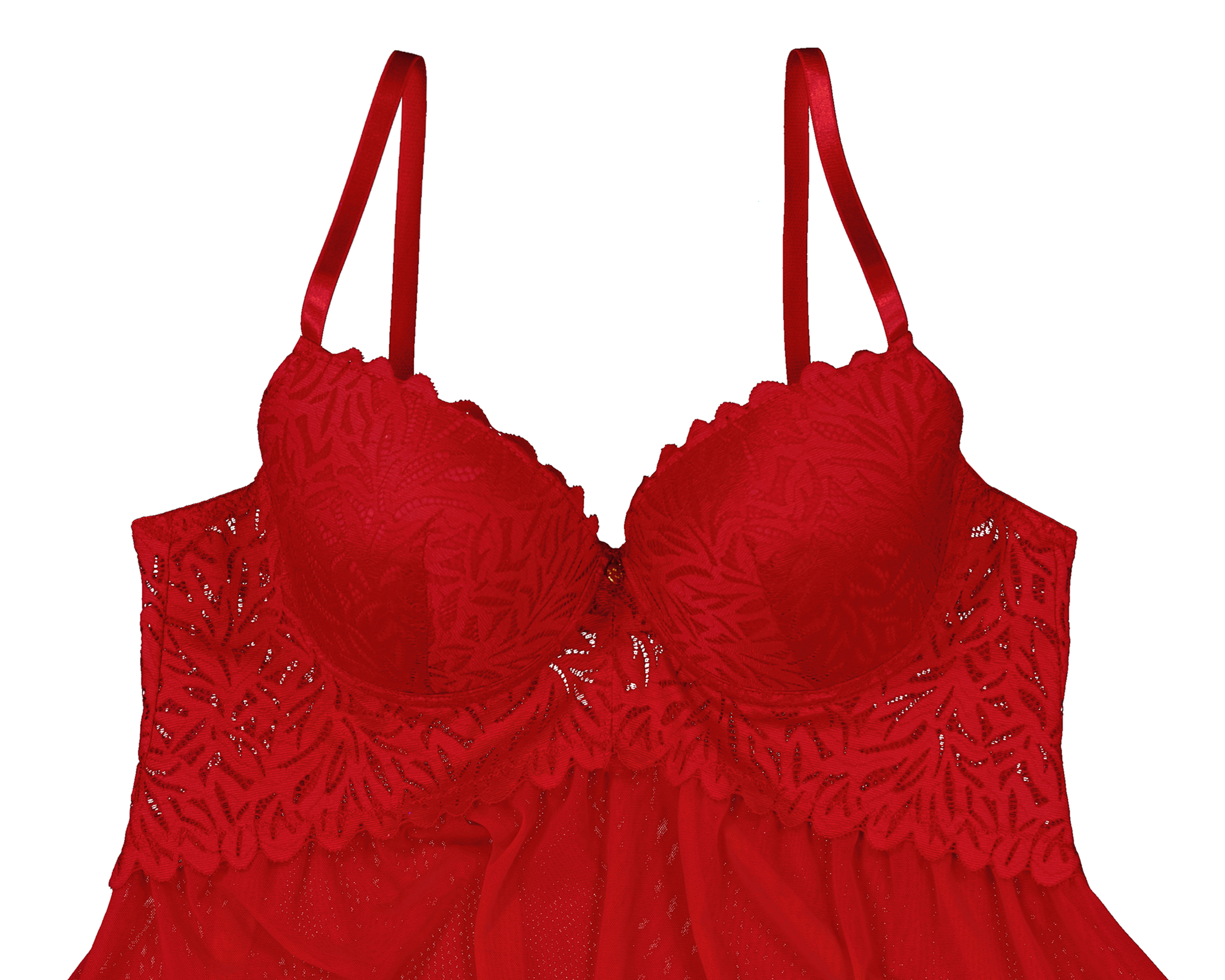 Foto 3 | Foto 3 | Baby Doll Jennifer Lopez con Encaje para Mujer