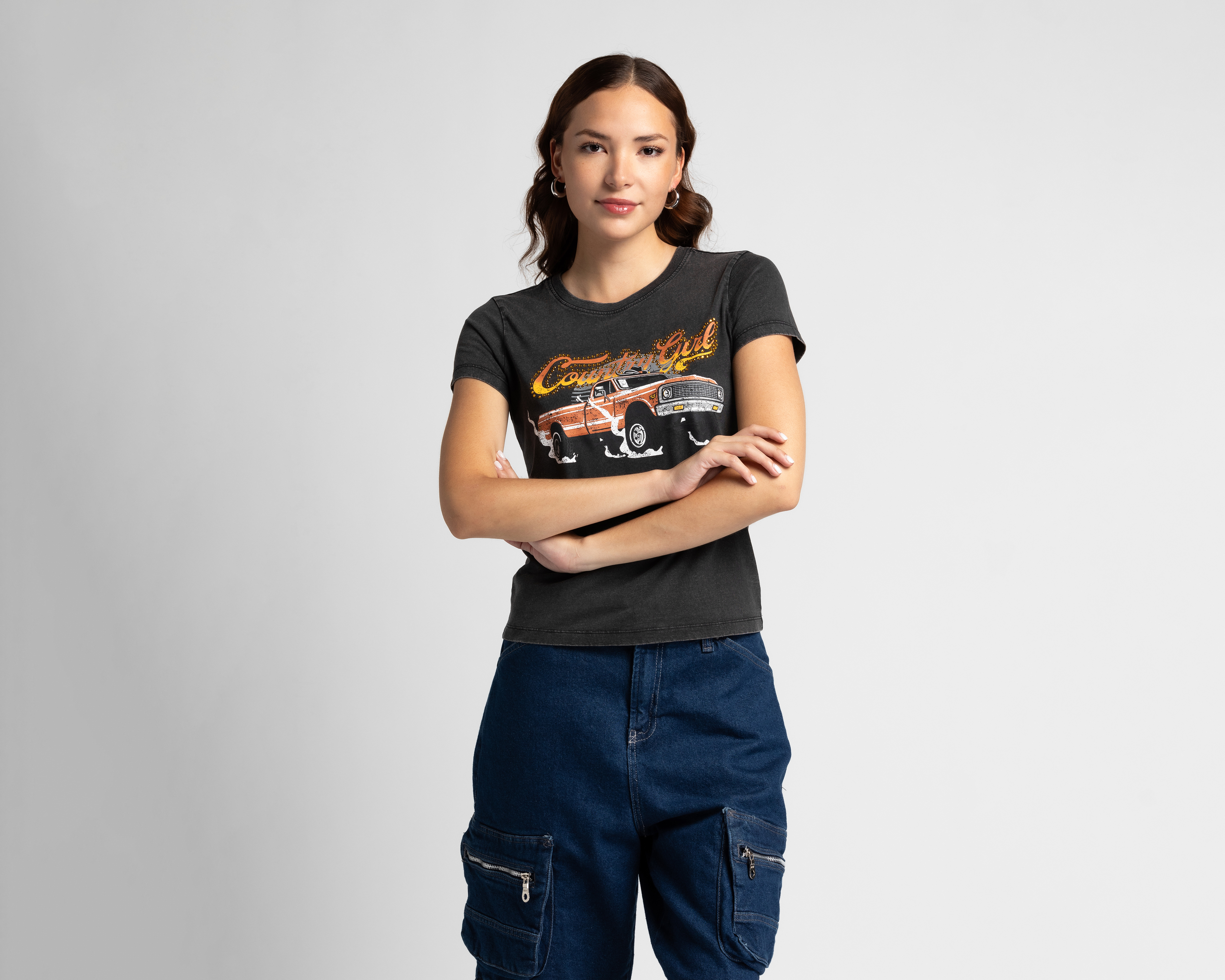 Foto 1 | Foto 1 | Playera Refill Estampada para Mujer