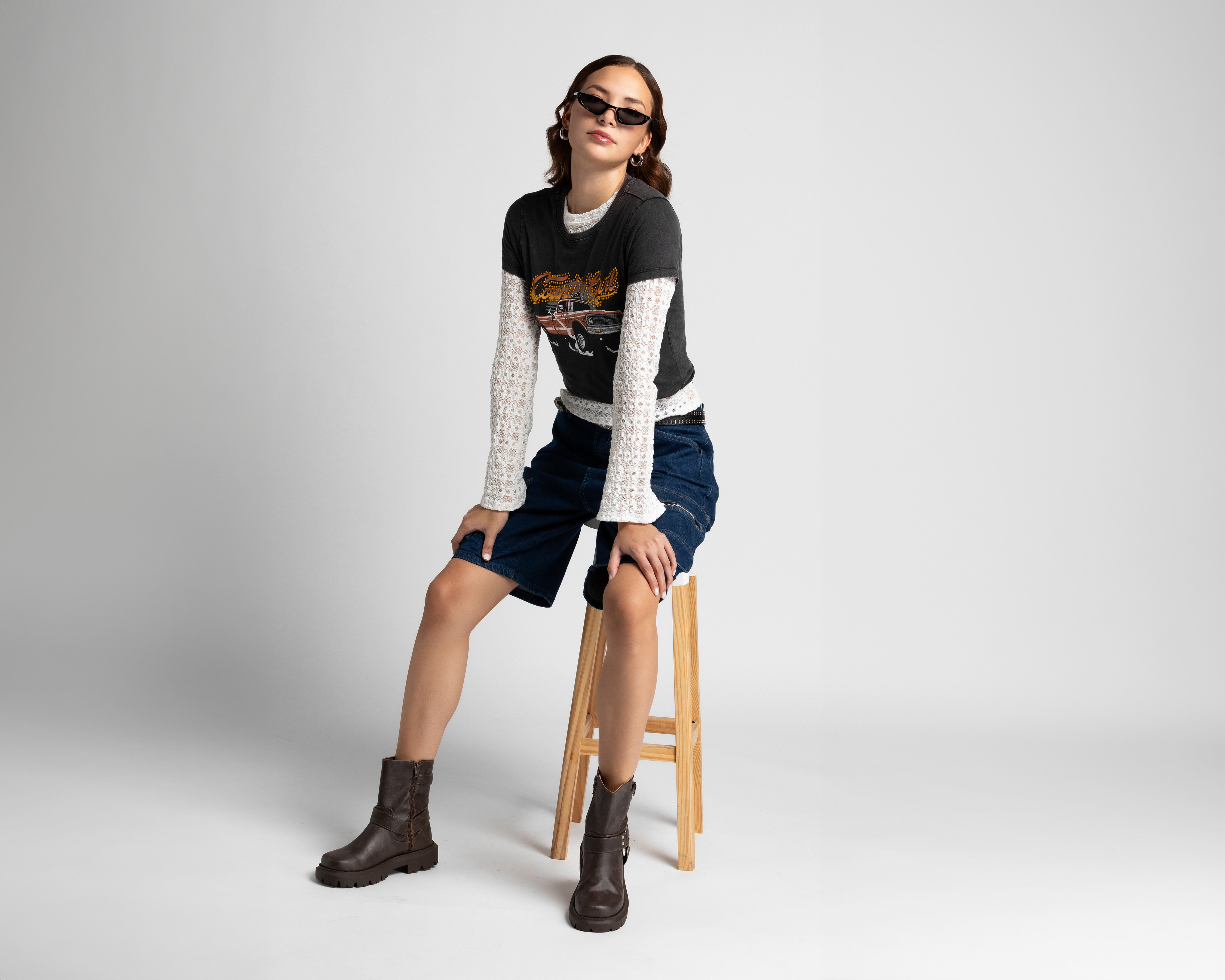 Foto 2 | Foto 2 | Playera Refill Estampada para Mujer