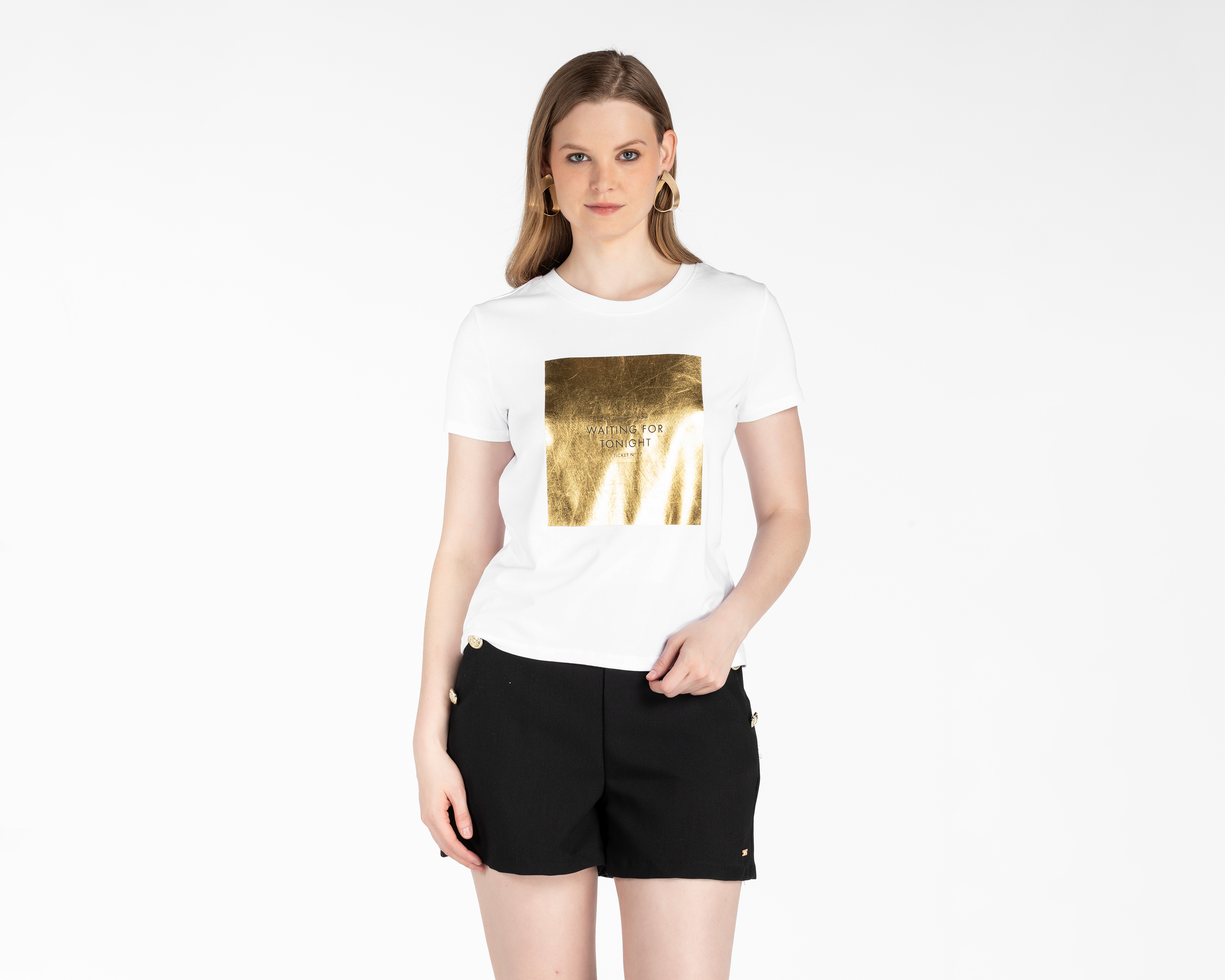 Foto 1 | Foto 1 | Playera Manga Corta Jennifer Lopez para Mujer